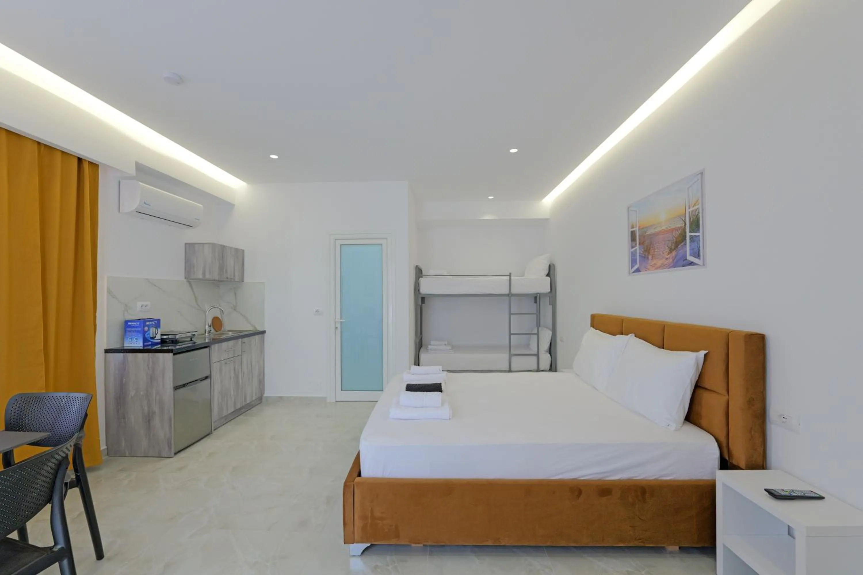 Bedroom, Bed in Central Garden Sofia 1- Free Parking