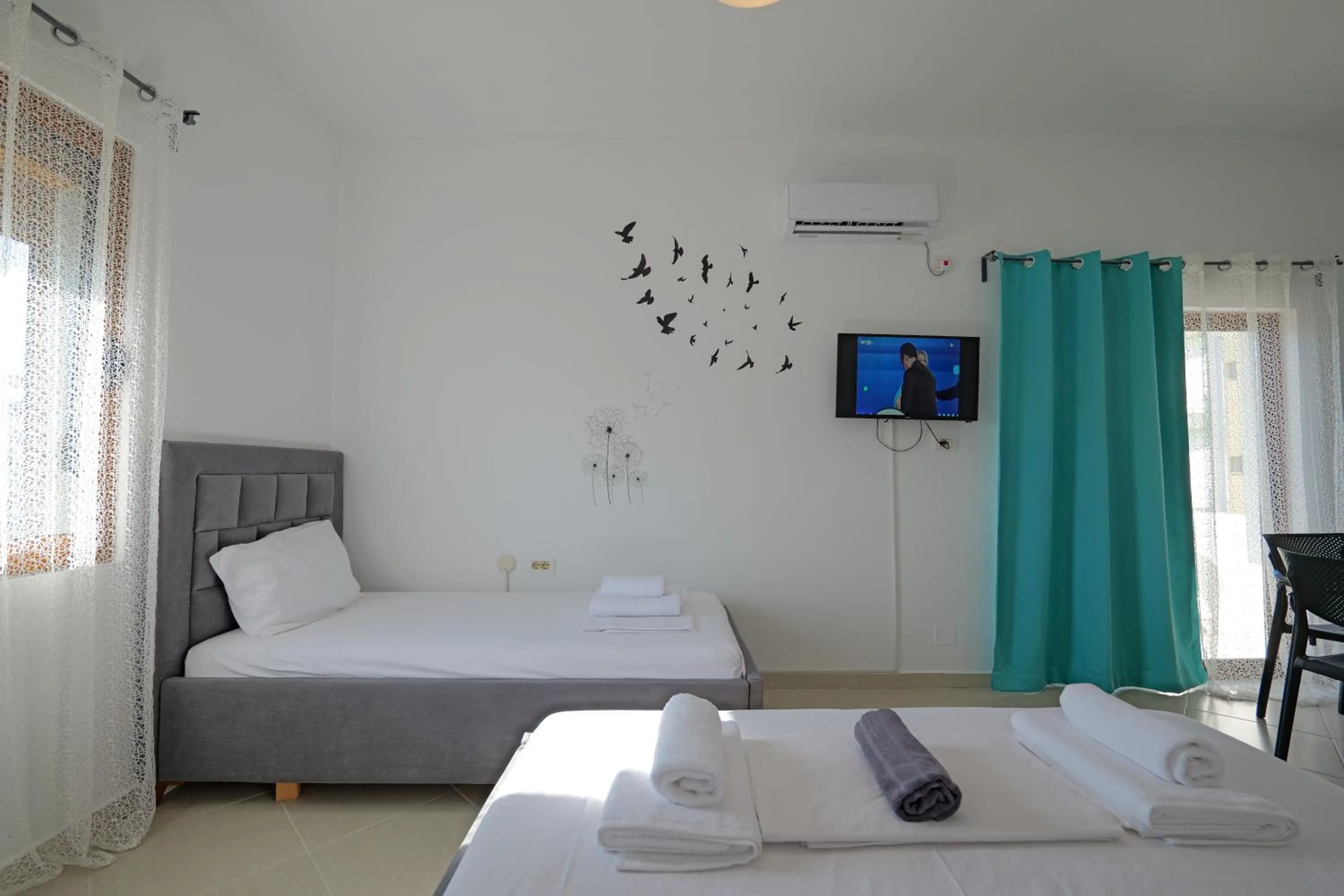 Bedroom, Bed in Central Garden Sofia 1- Free Parking