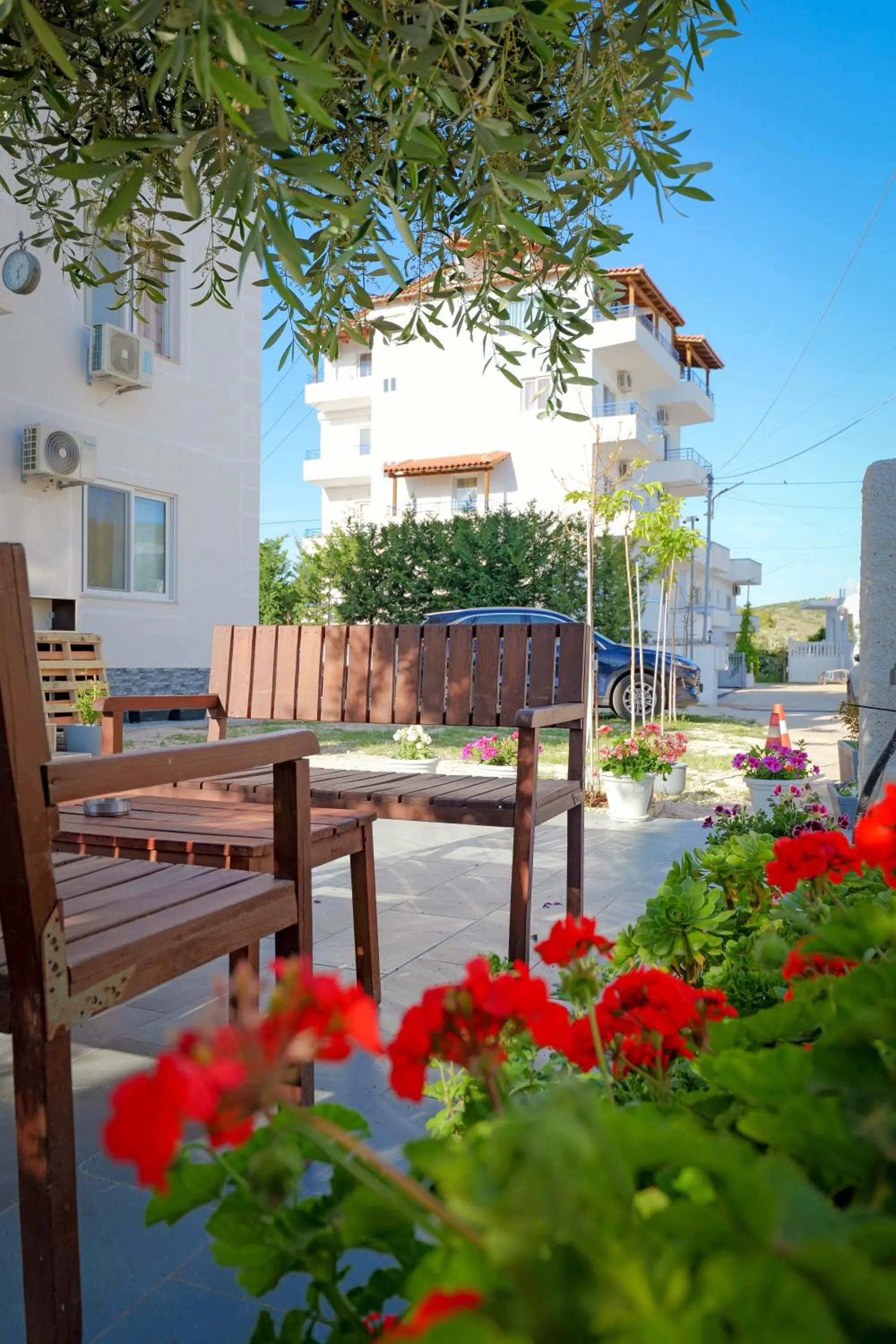 Balcony/Terrace in Central Garden Sofia 1- Free Parking