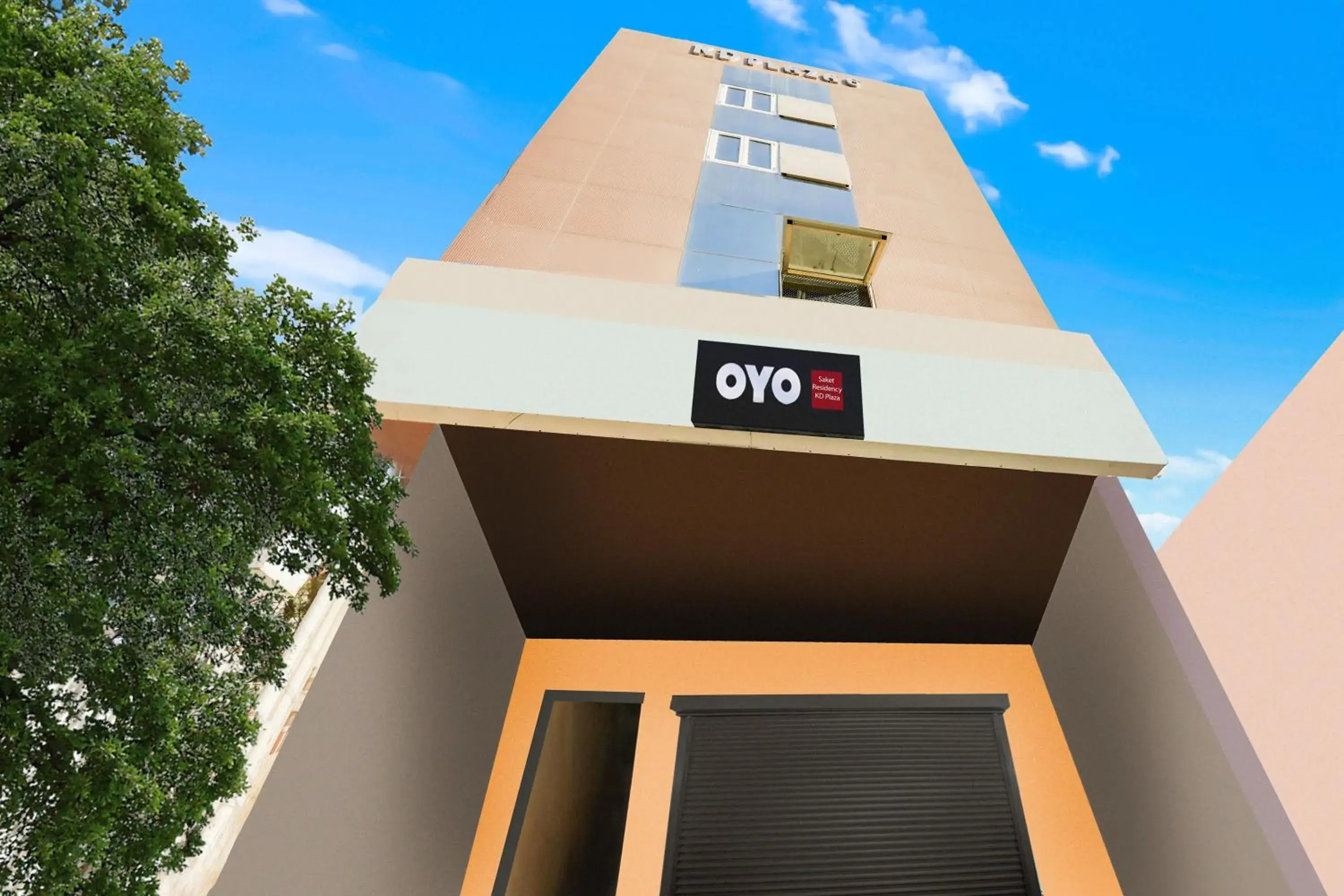 Facade/entrance in Super Hotel O Saket Residency KD Plaza Near Saket Metro Facade/entrance in Super Hotel O Saket Residency KD Plaza Near Saket Metro