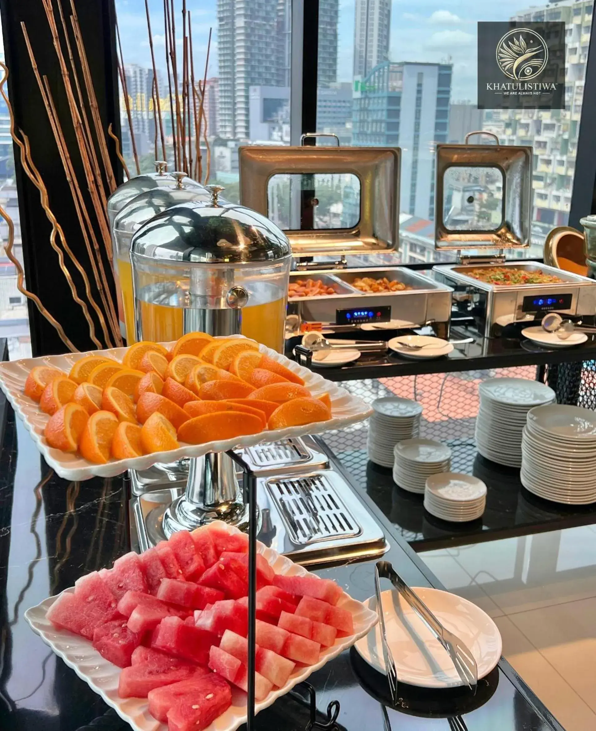 Buffet breakfast in Bintang Collectionz Hotel Buffet breakfast in Bintang Collectionz Hotel
