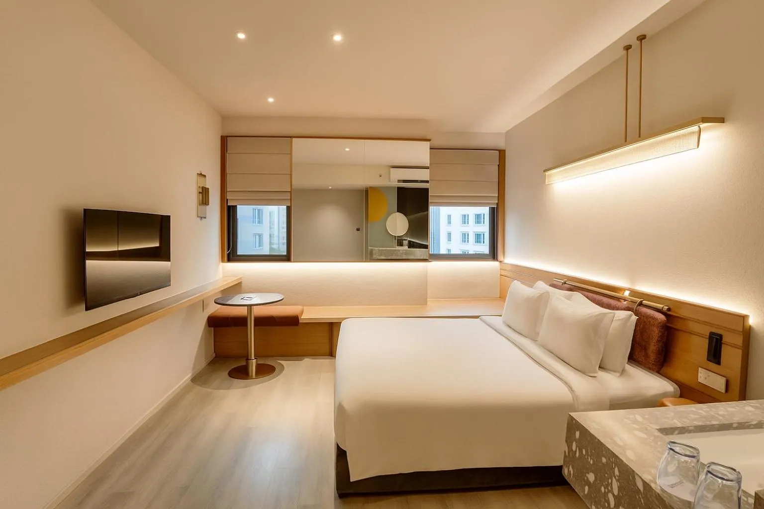 Bed in Bintang Collectionz Hotel