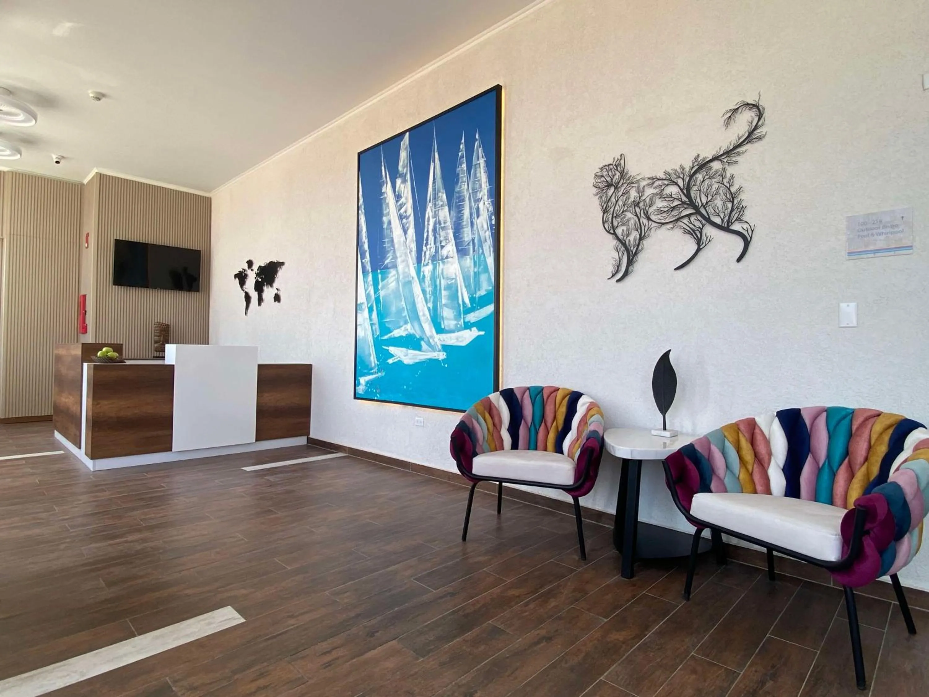 Lobby or reception in Aruba Boutique & Art Hotel - Adults Only