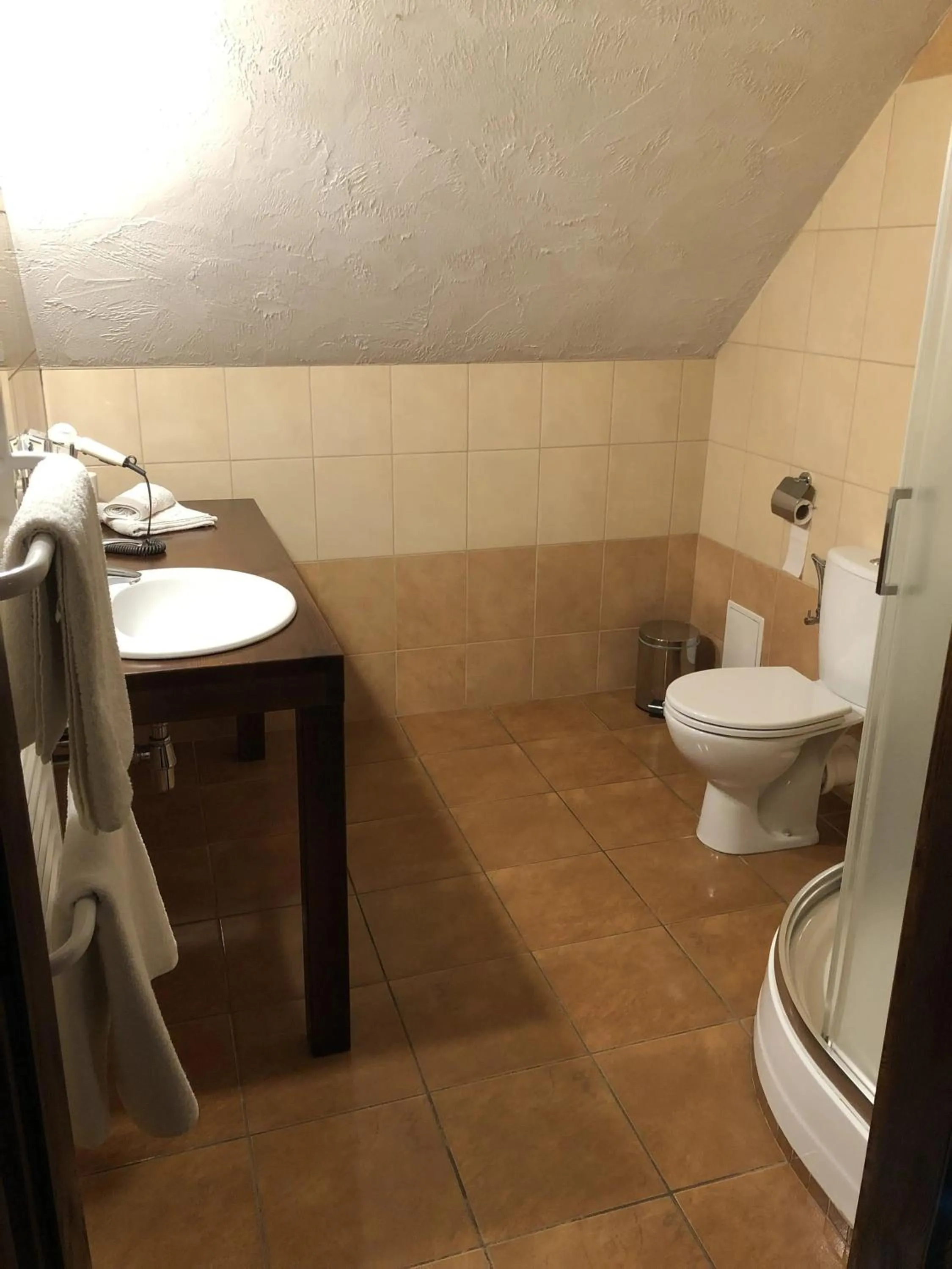 Shower in Folwark Polski