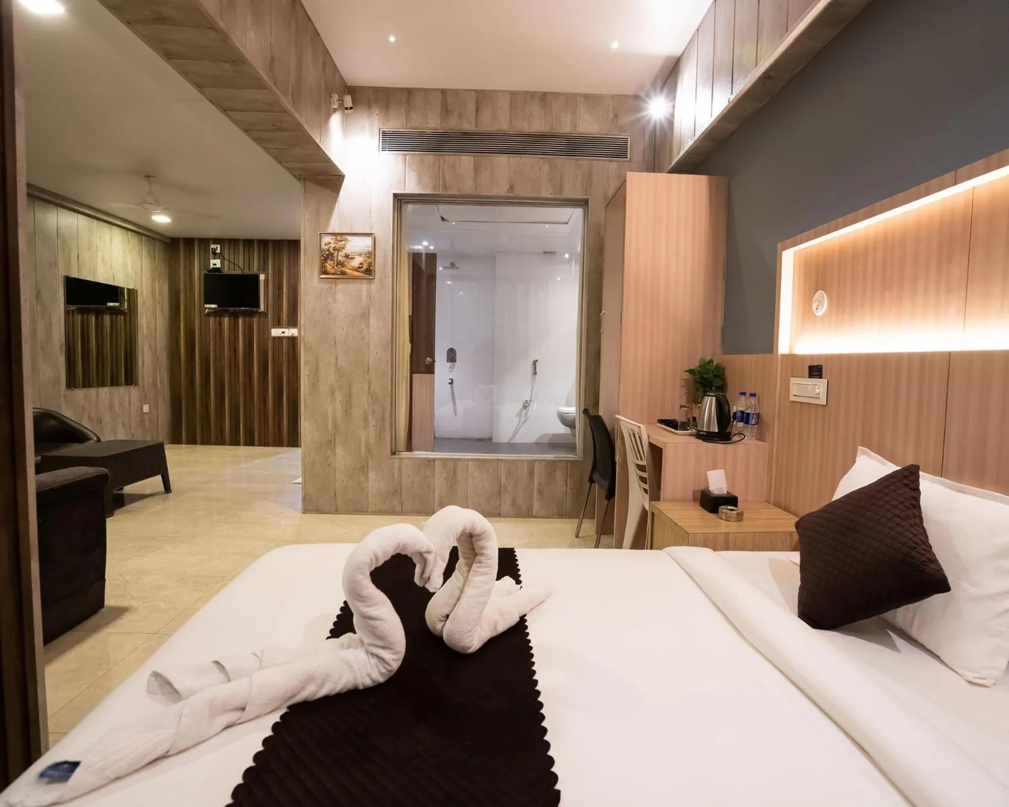 Bed in Hotel Grand Seasons- Navi Mumbai