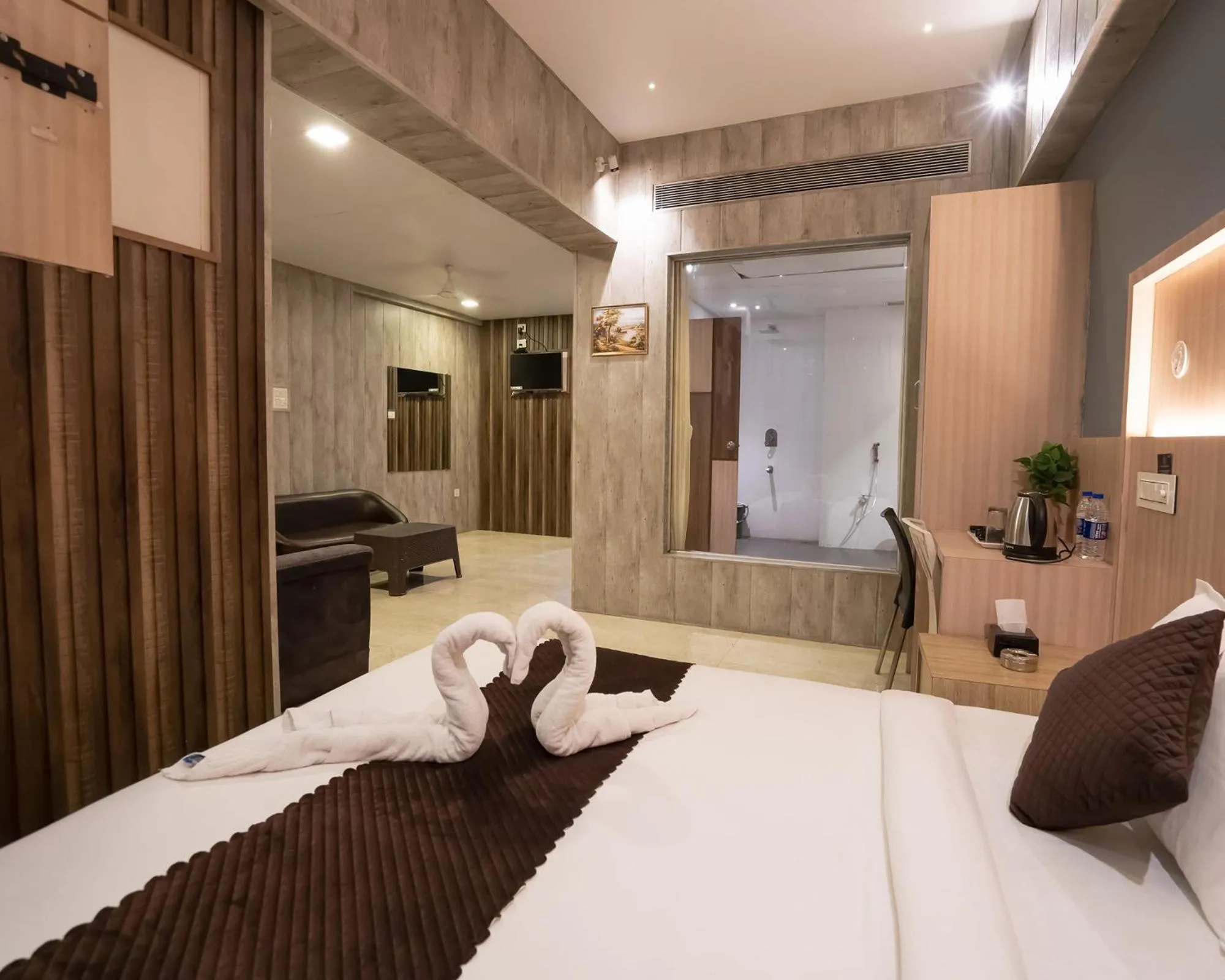 Bed in Hotel Grand Seasons- Navi Mumbai