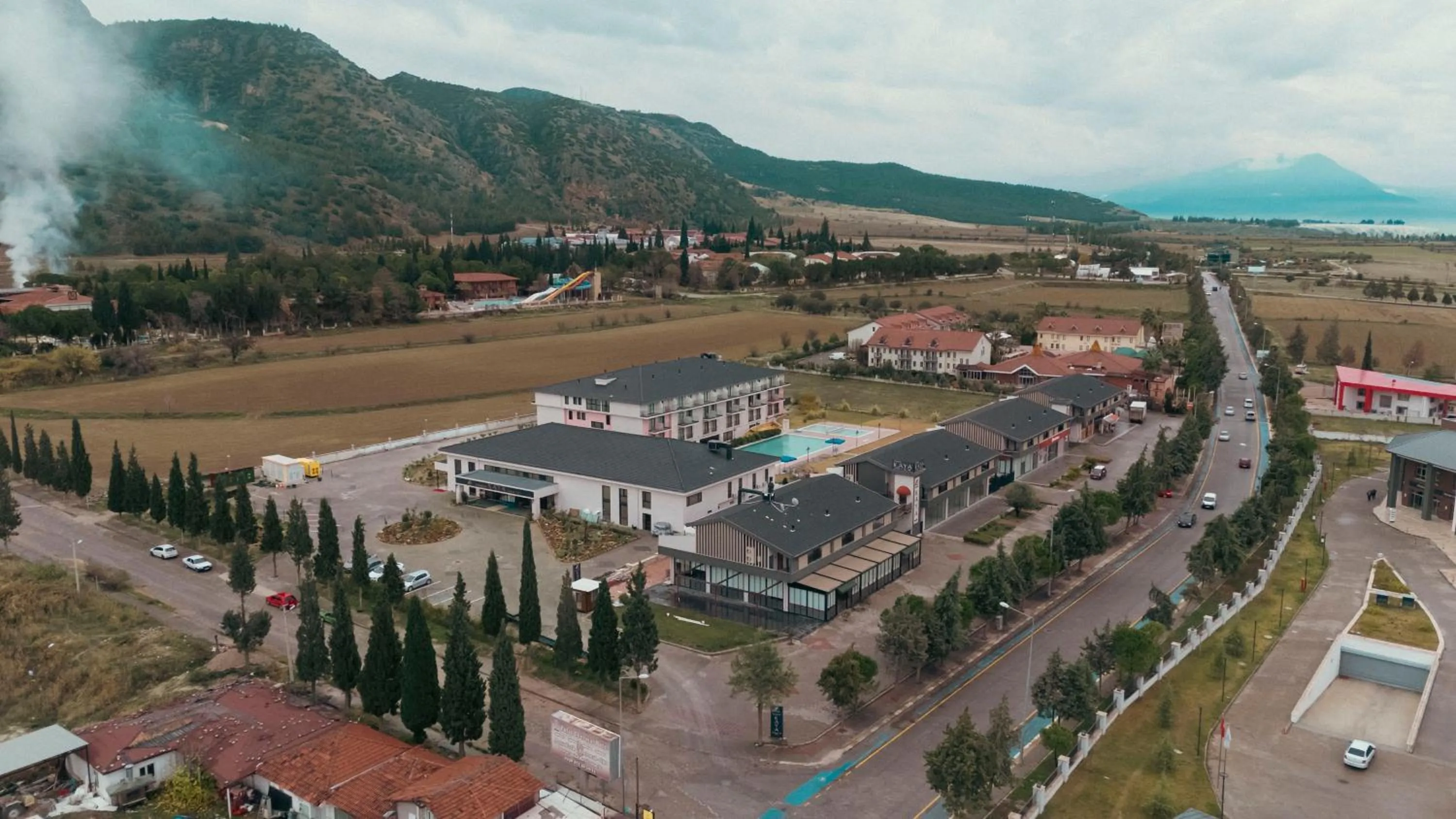 Property building in Pamukkale Kaya Termal Otel