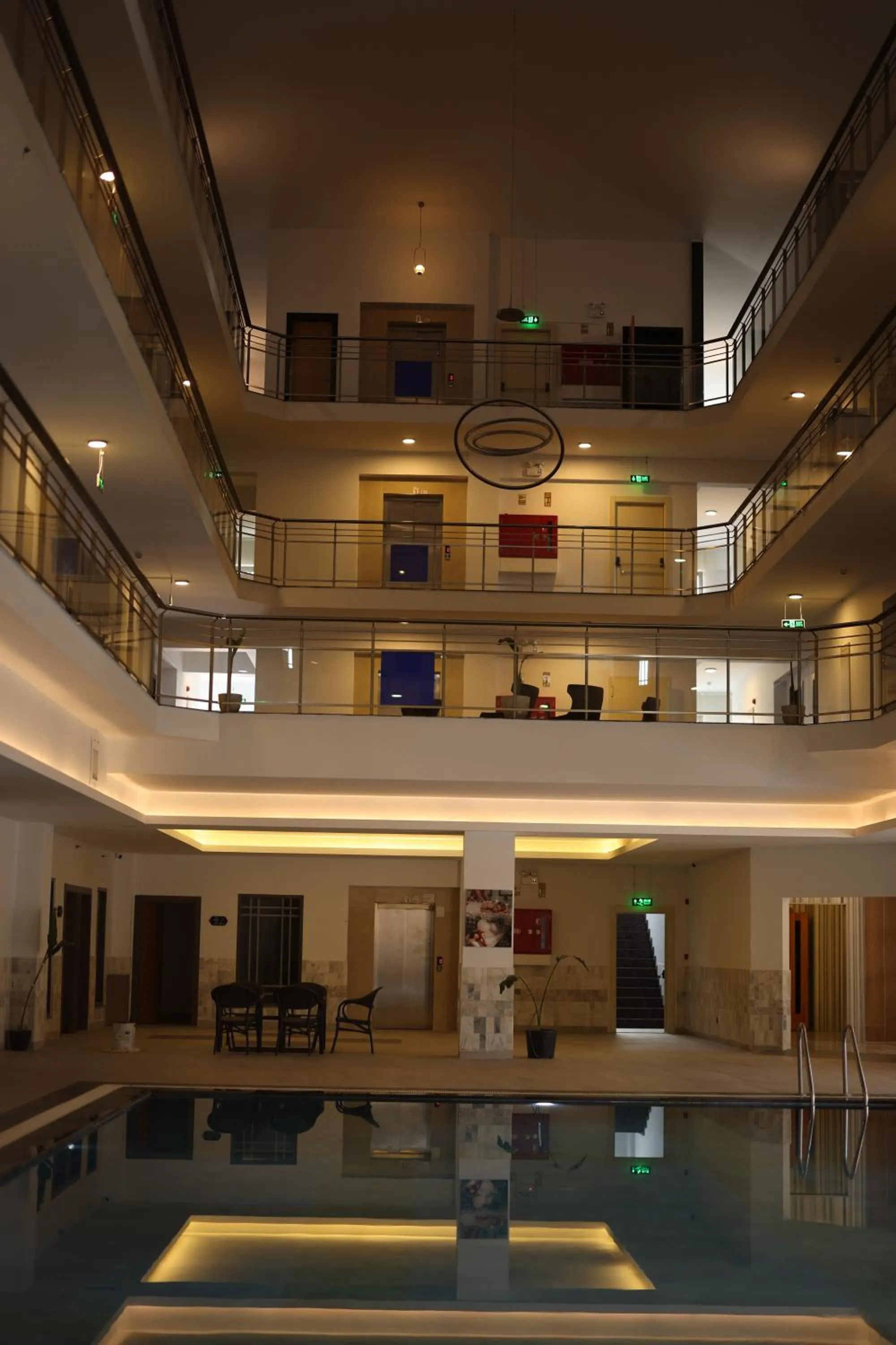 Swimming pool in Pamukkale Kaya Termal Otel