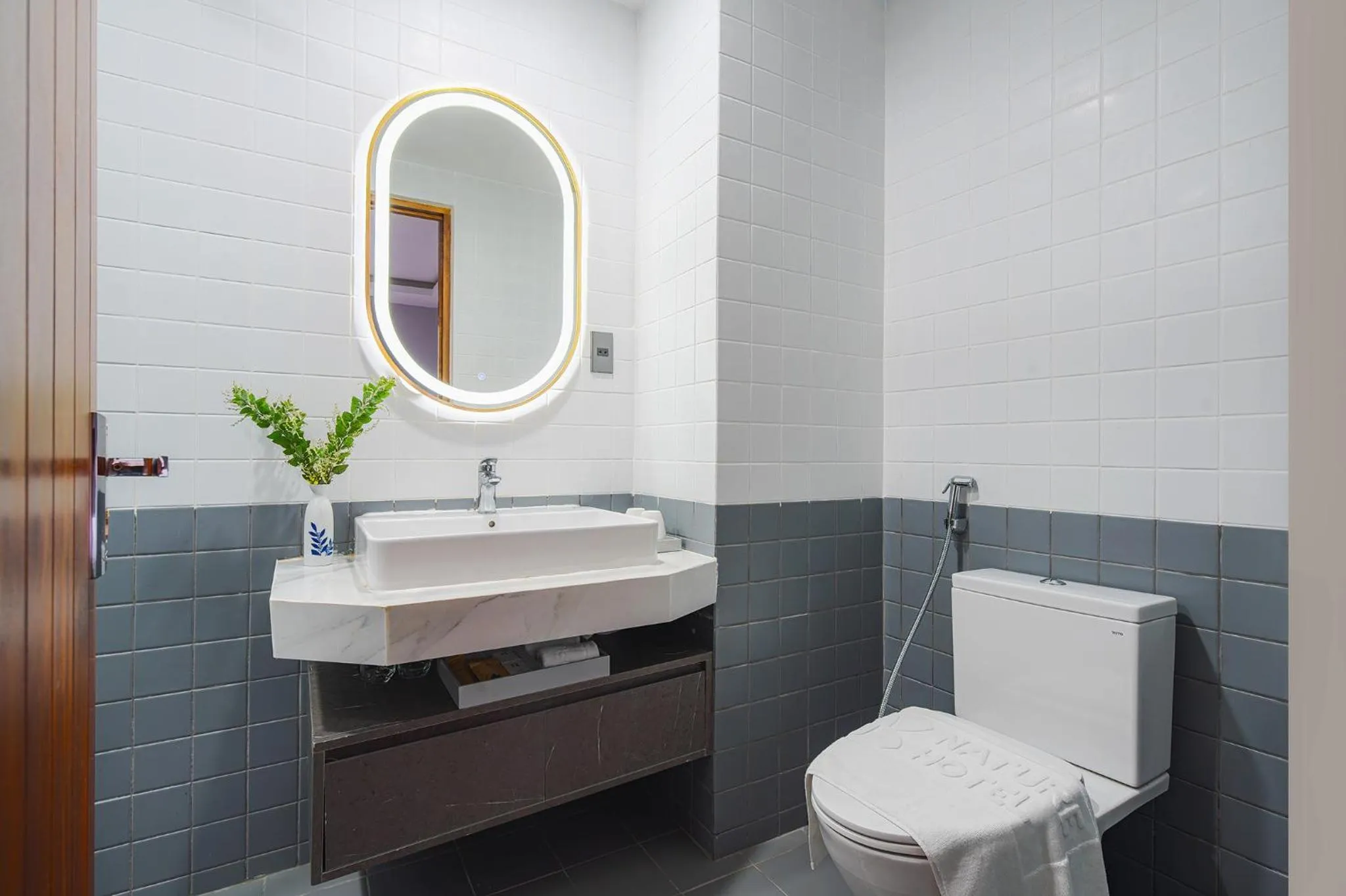 Bathroom in Nature Hotel - Win Happy