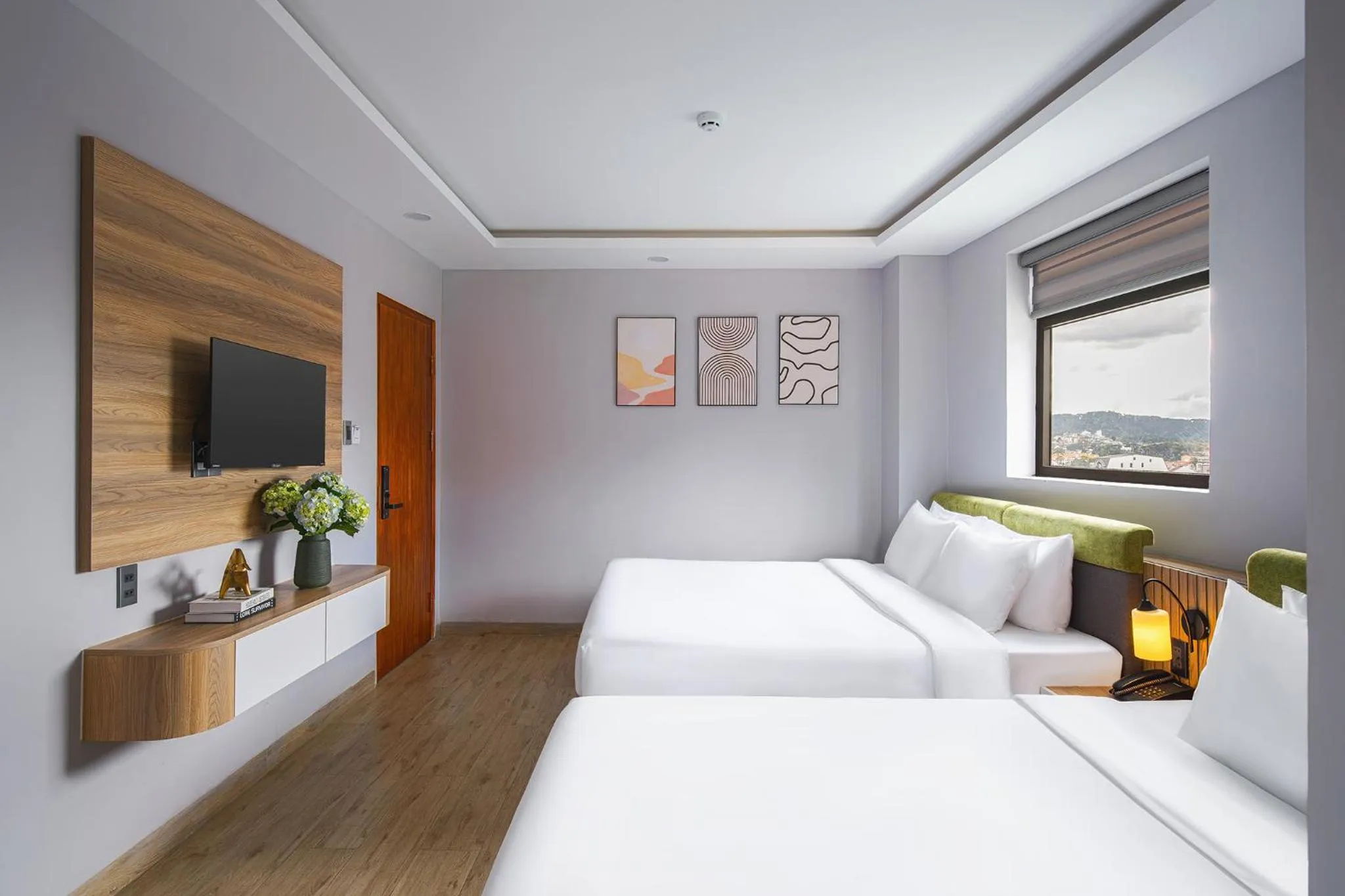 Bedroom, Bed in Nature Hotel - Win Happy