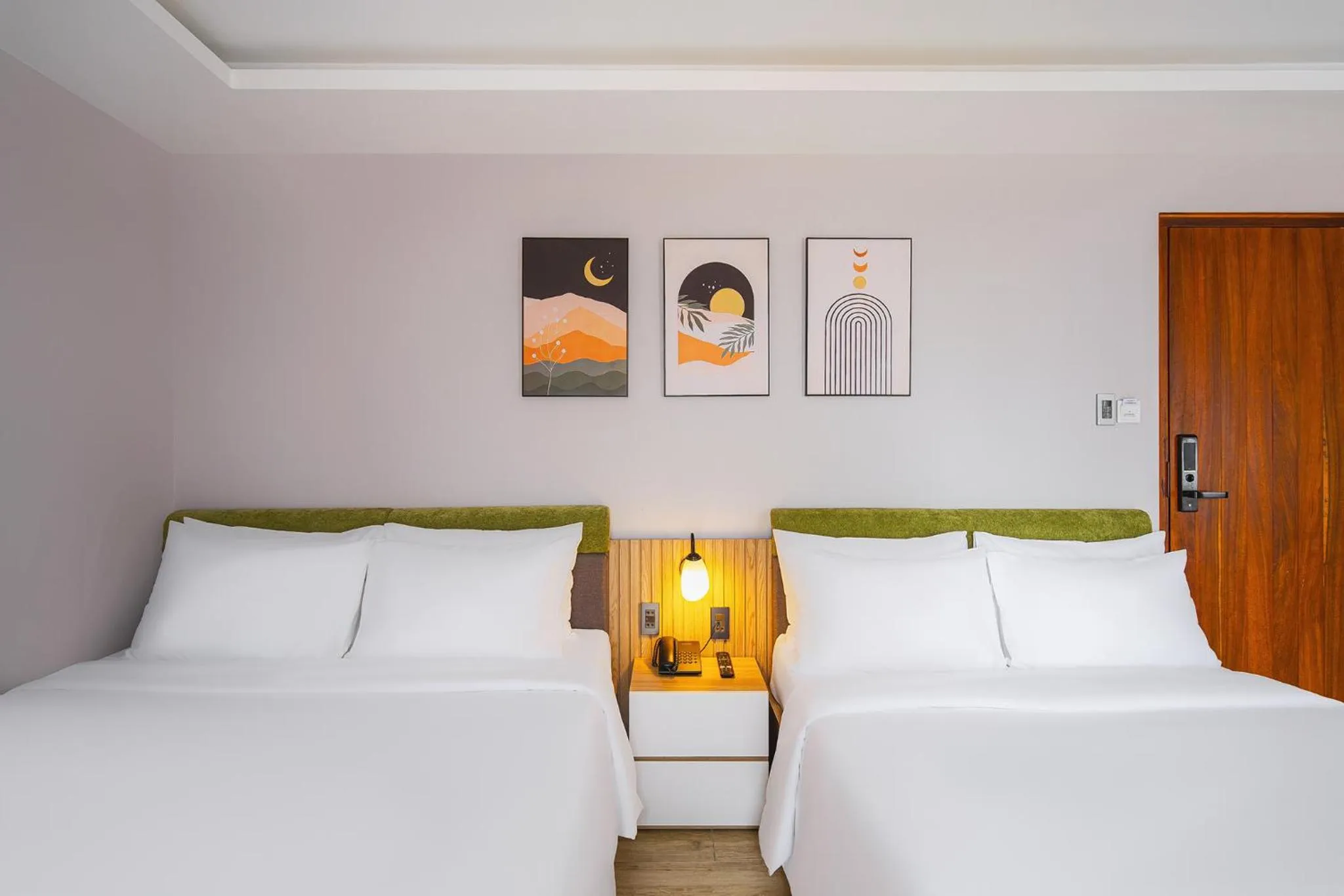 Bedroom, Bed in Nature Hotel - Win Happy