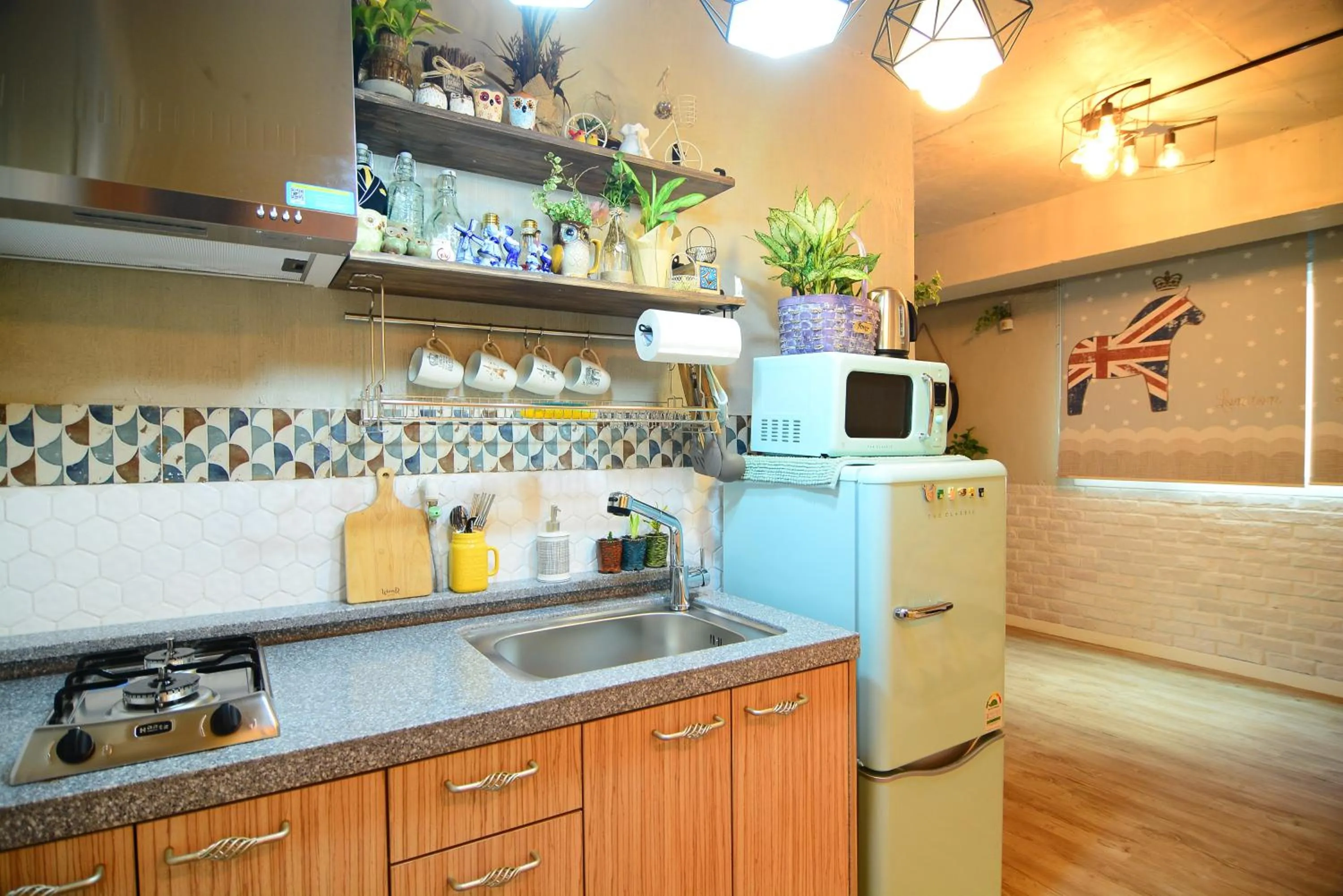 Kitchen or kitchenette in Residence Unicorn