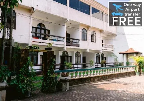 Romantic garden hotel