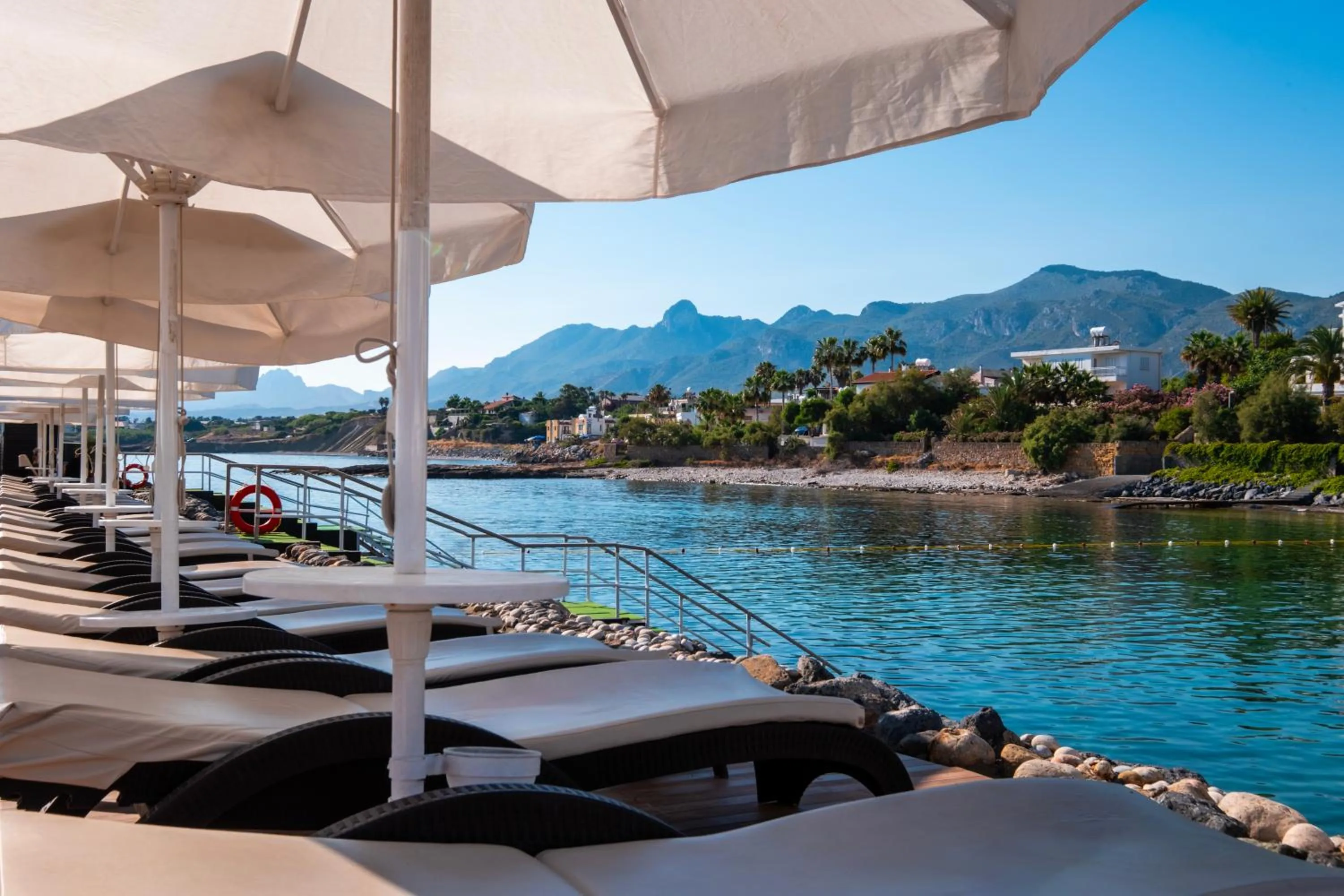 Beach in Vuni Palace Hotel & Casino & SPA