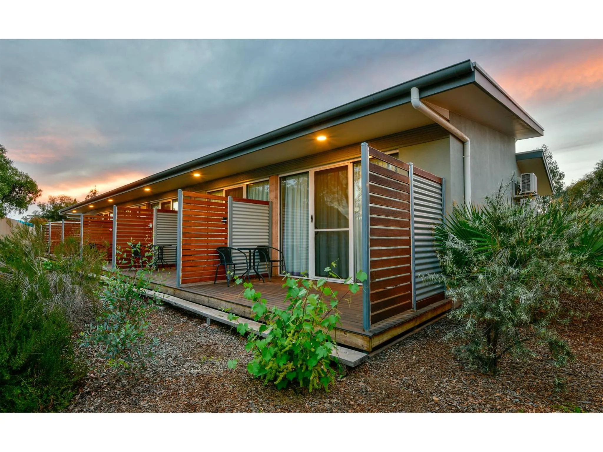 Balcony/Terrace in Crossroads Ecomotel