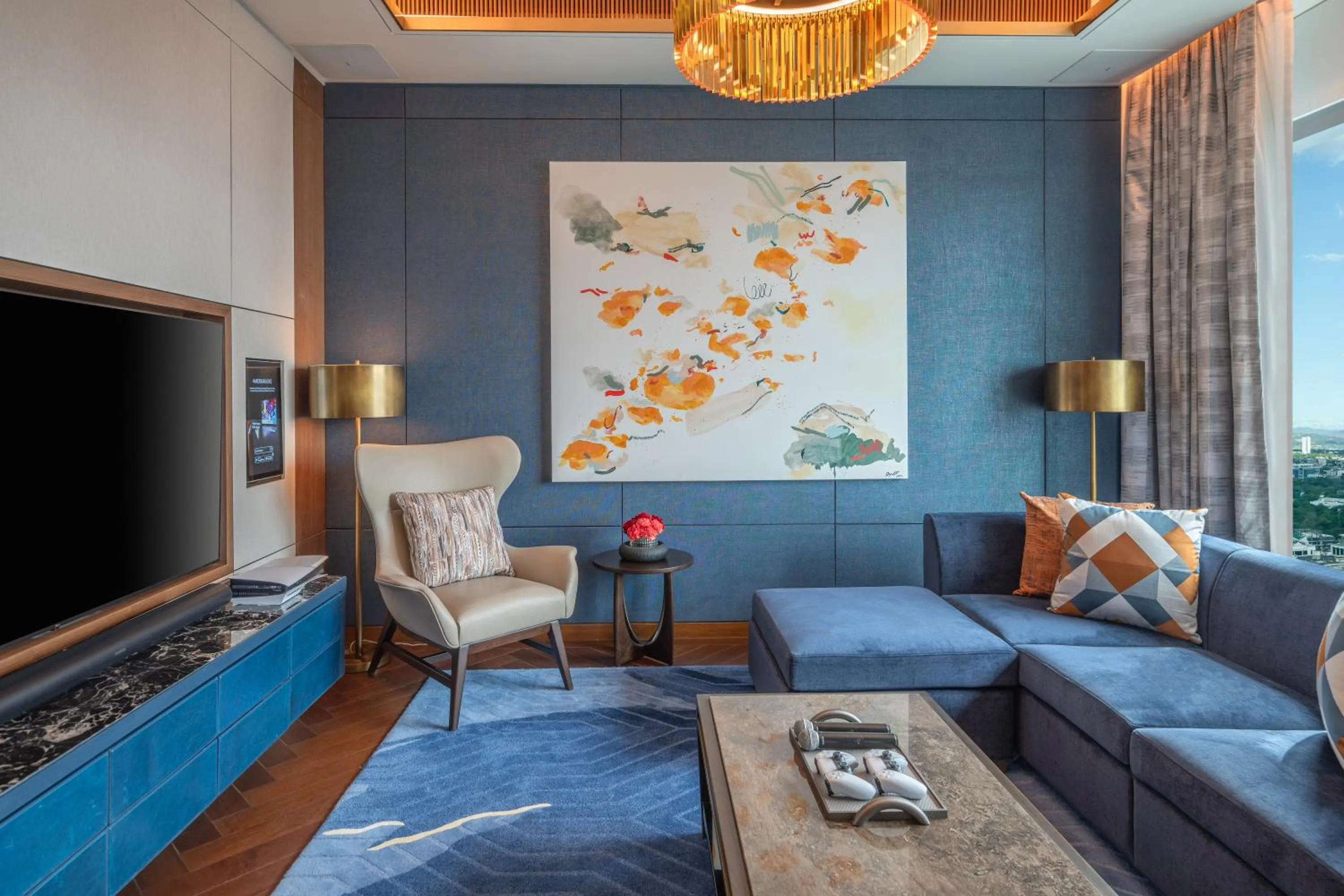 Living room in Solaire Resort North