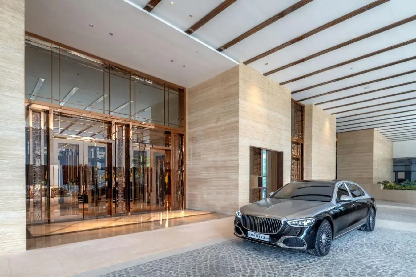 Facade/entrance in Solaire Resort North Facade/entrance in Solaire Resort North