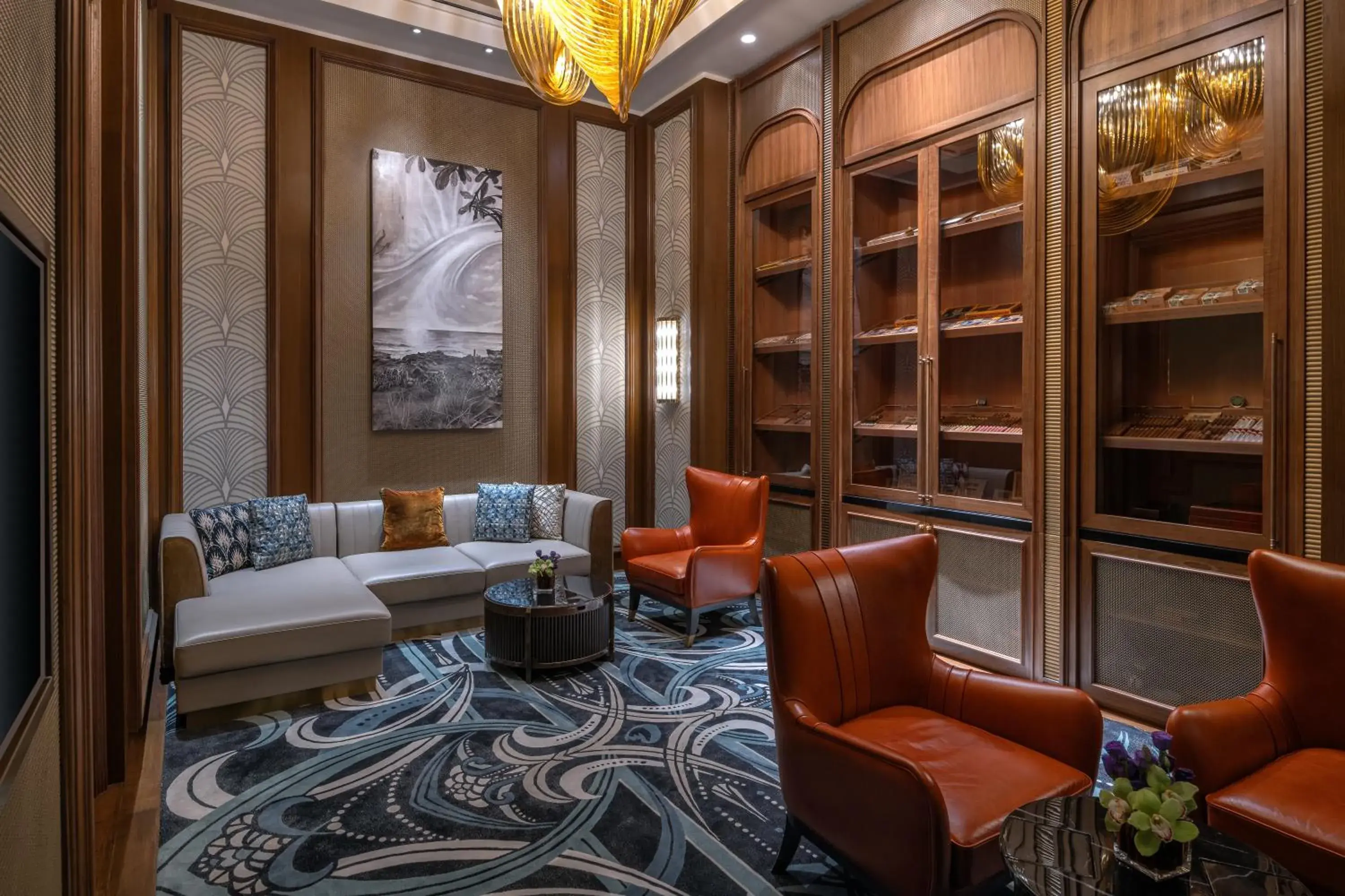 Lounge or bar in Solaire Resort North Lounge or bar in Solaire Resort North