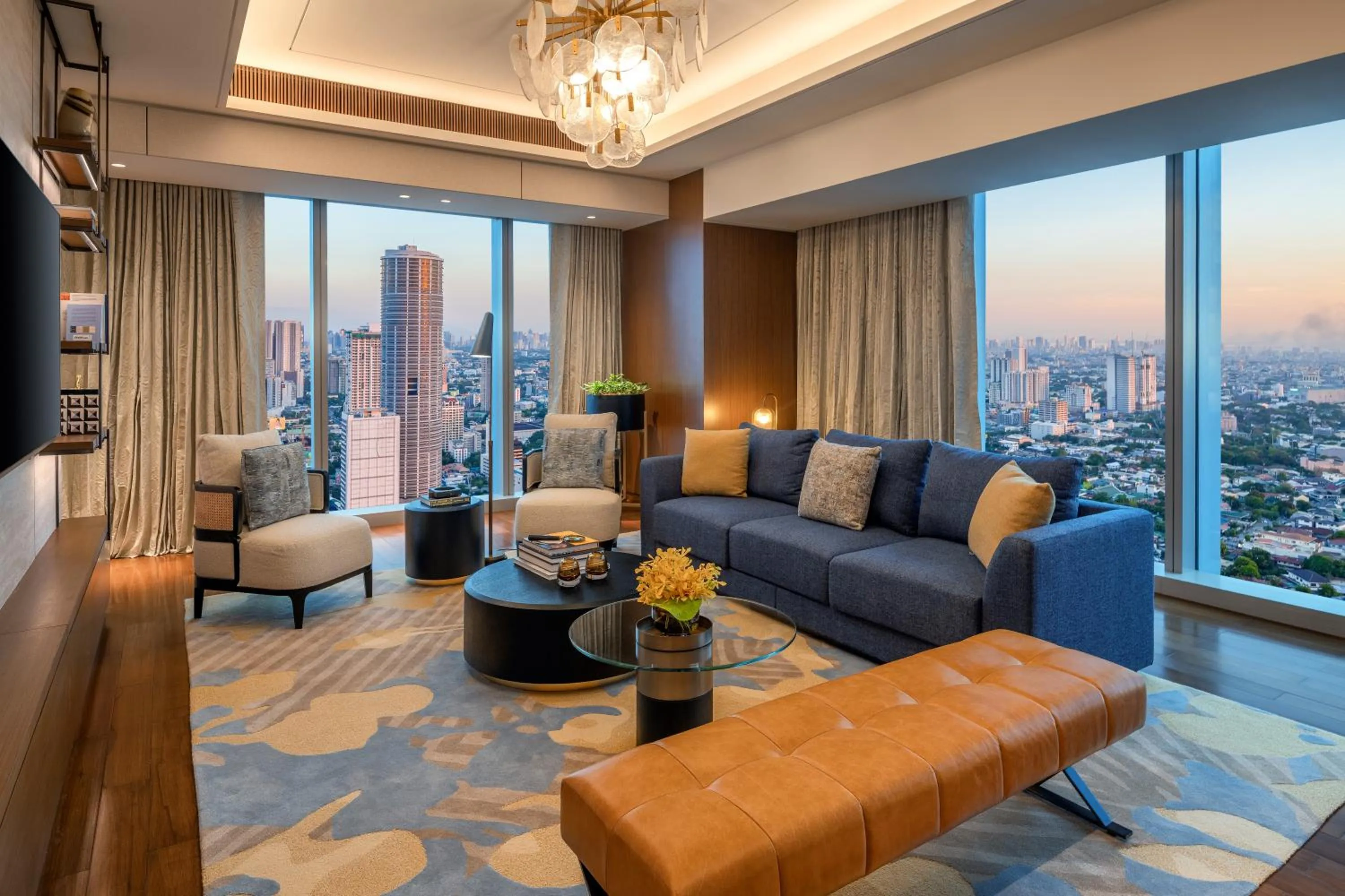 Living room in Solaire Resort North