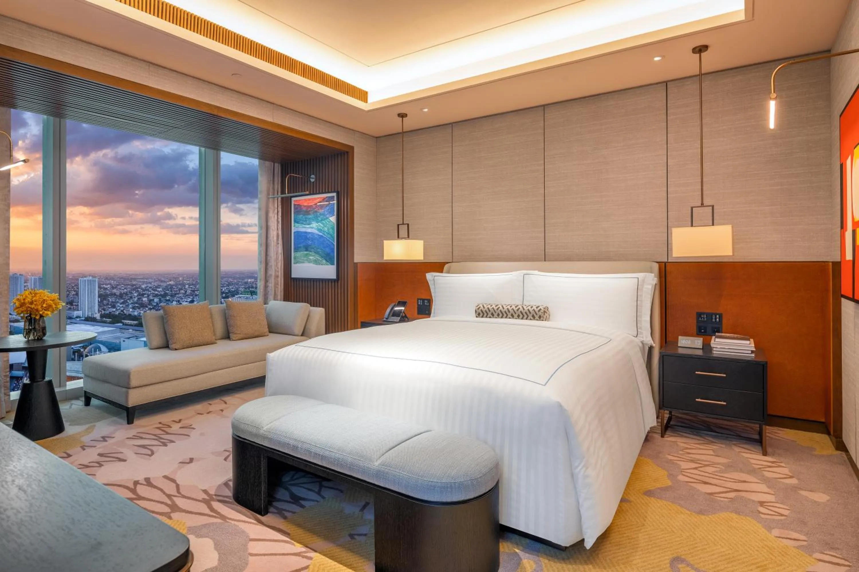 Bed in Solaire Resort North