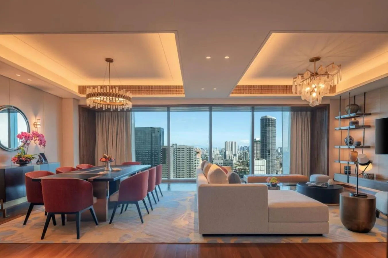 Seating area in Solaire Resort North