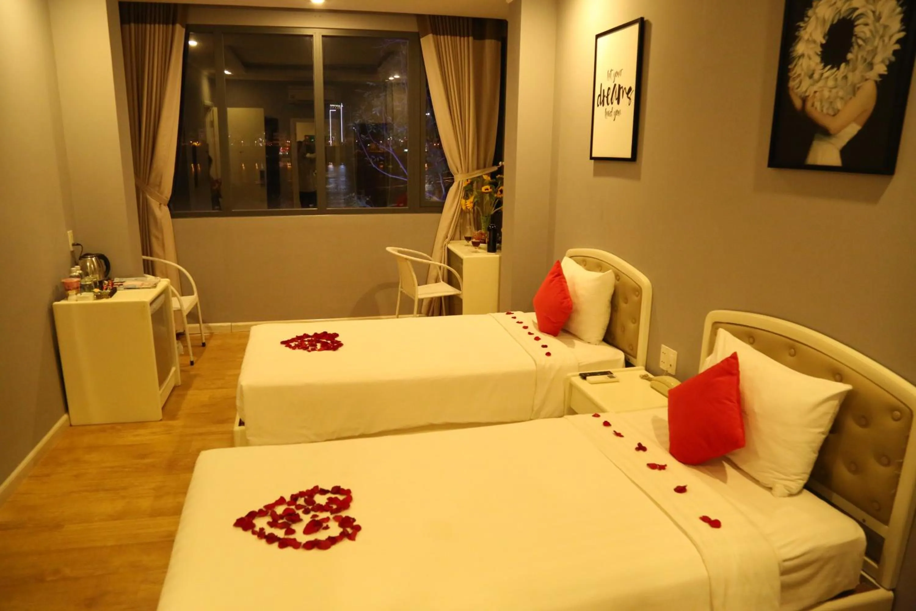 Bedroom in KaKa Hotel Han River