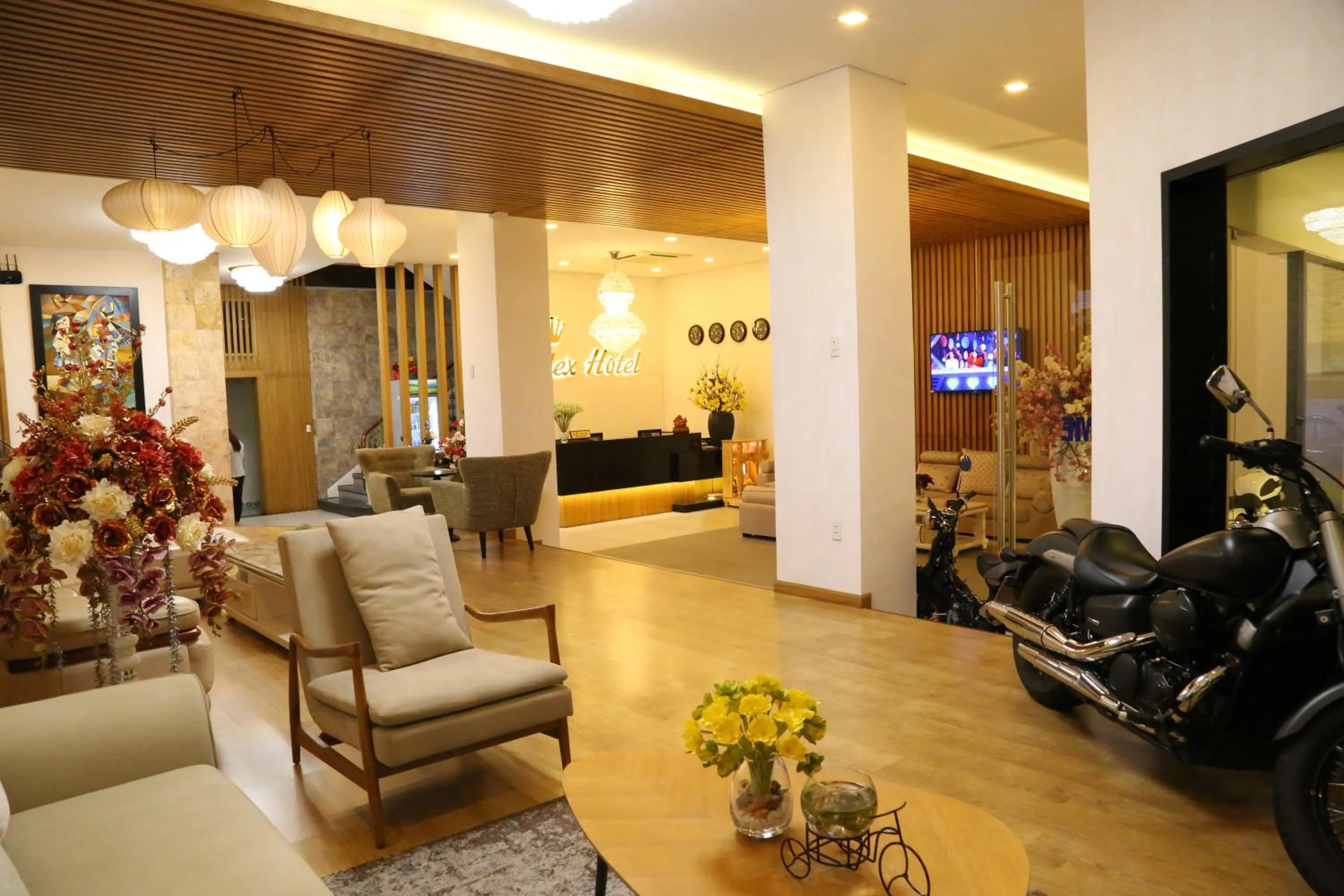 Lobby or reception in KaKa Hotel Han River