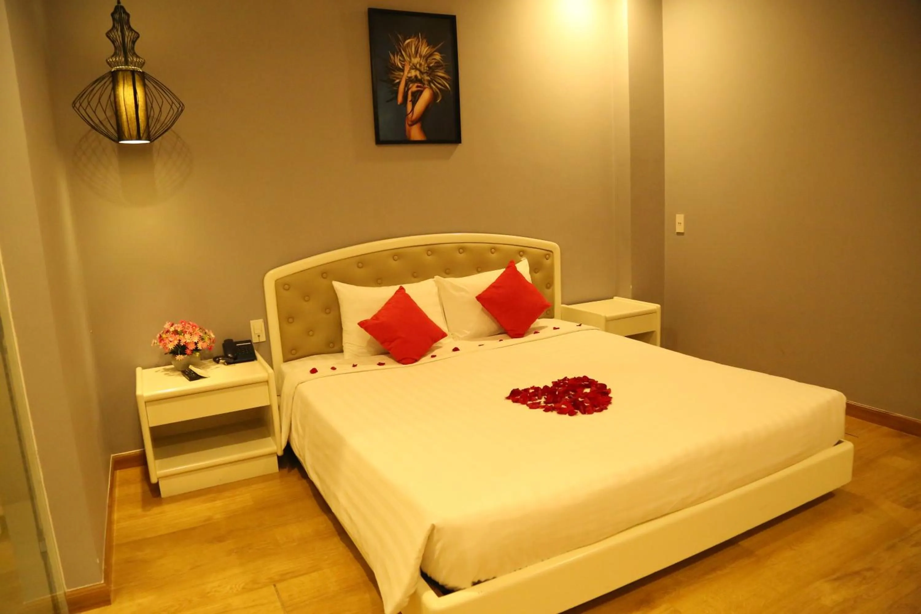 Bedroom in KaKa Hotel Han River