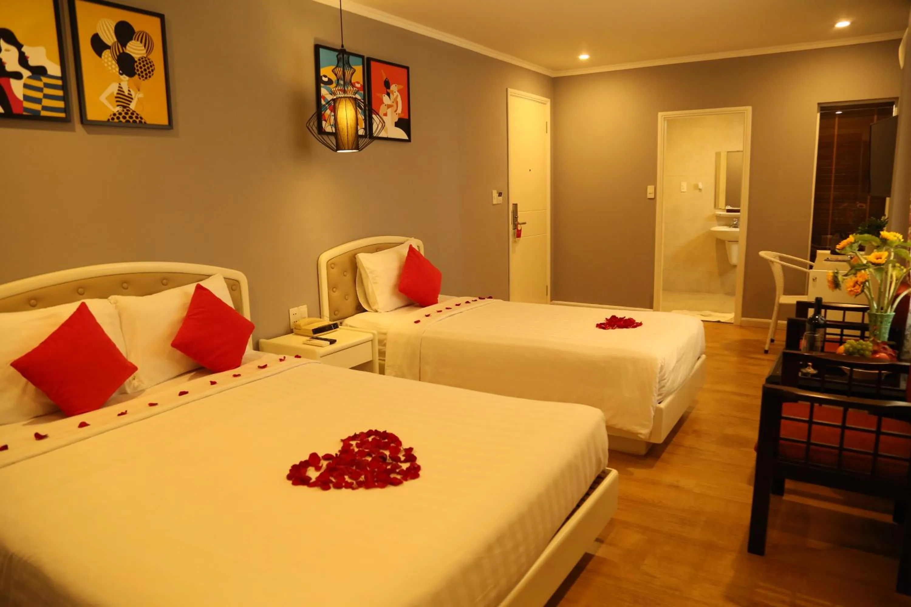 Bedroom in KaKa Hotel Han River