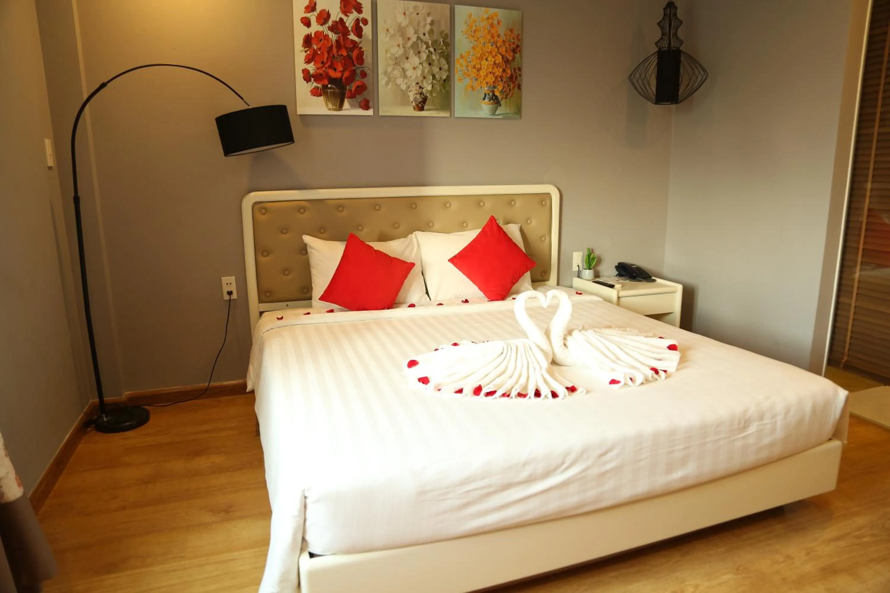 Bedroom in KaKa Hotel Han River