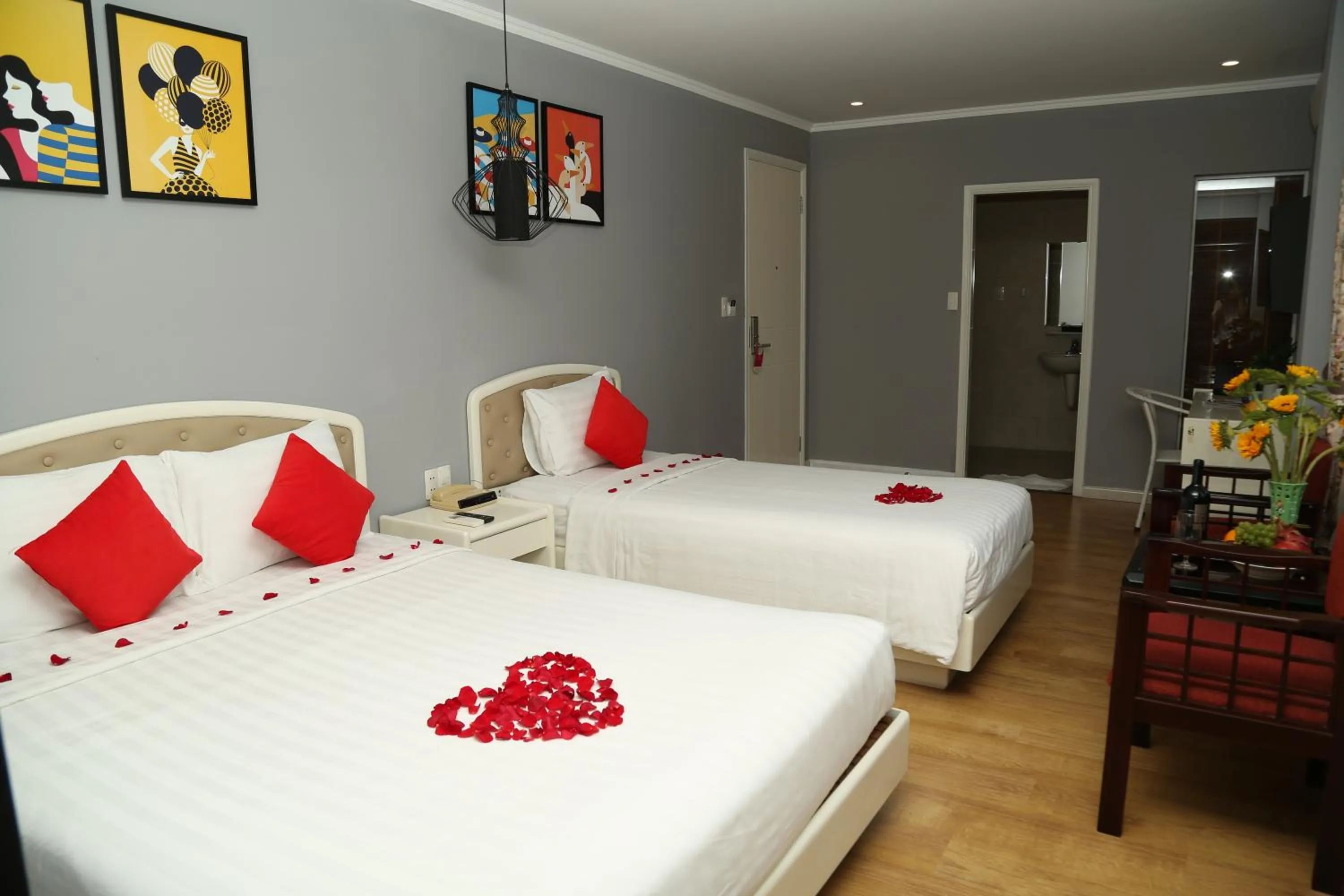 Bedroom in KaKa Hotel Han River