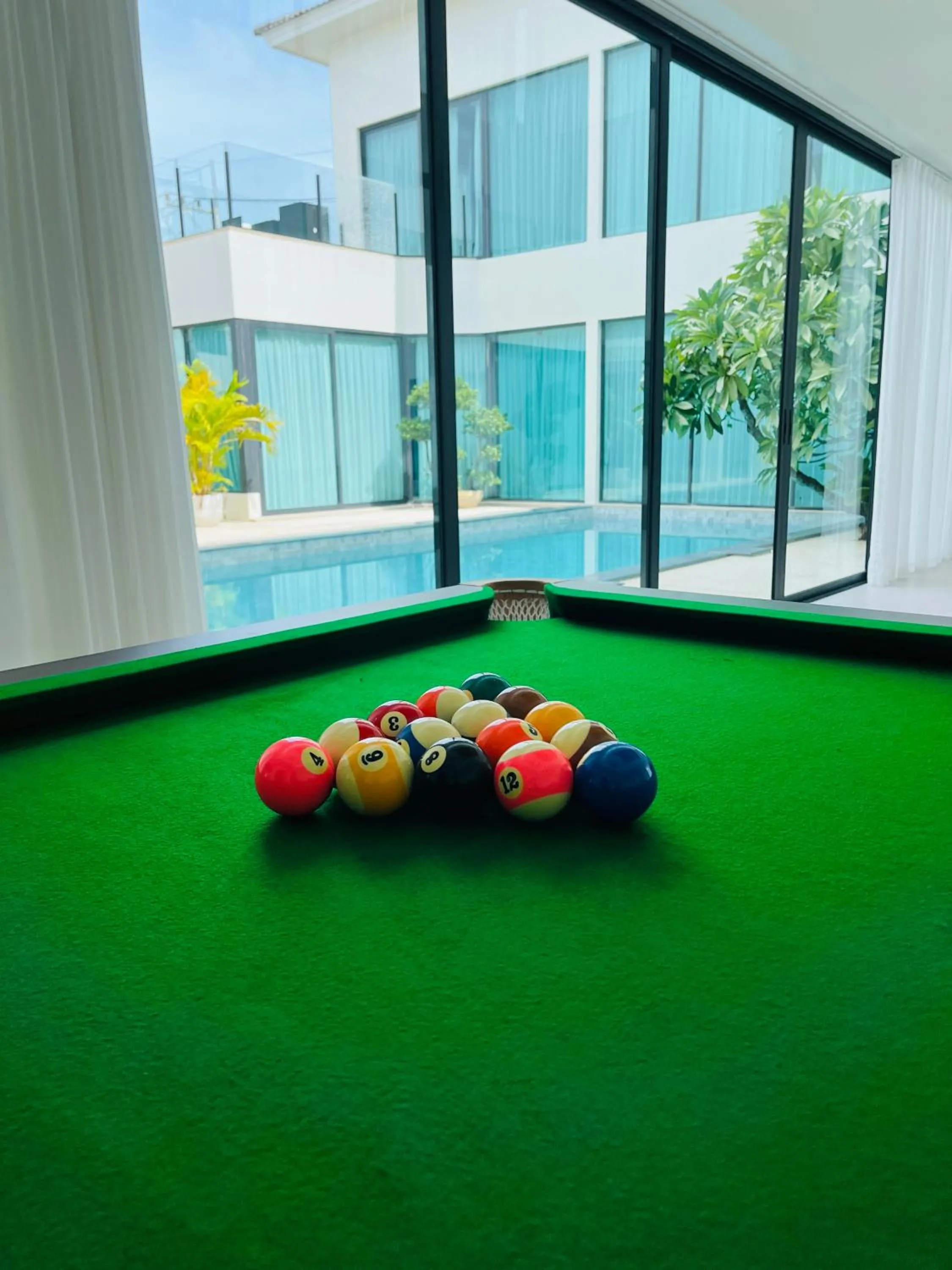 Billiard in Sun Diego Resort Pool Villa