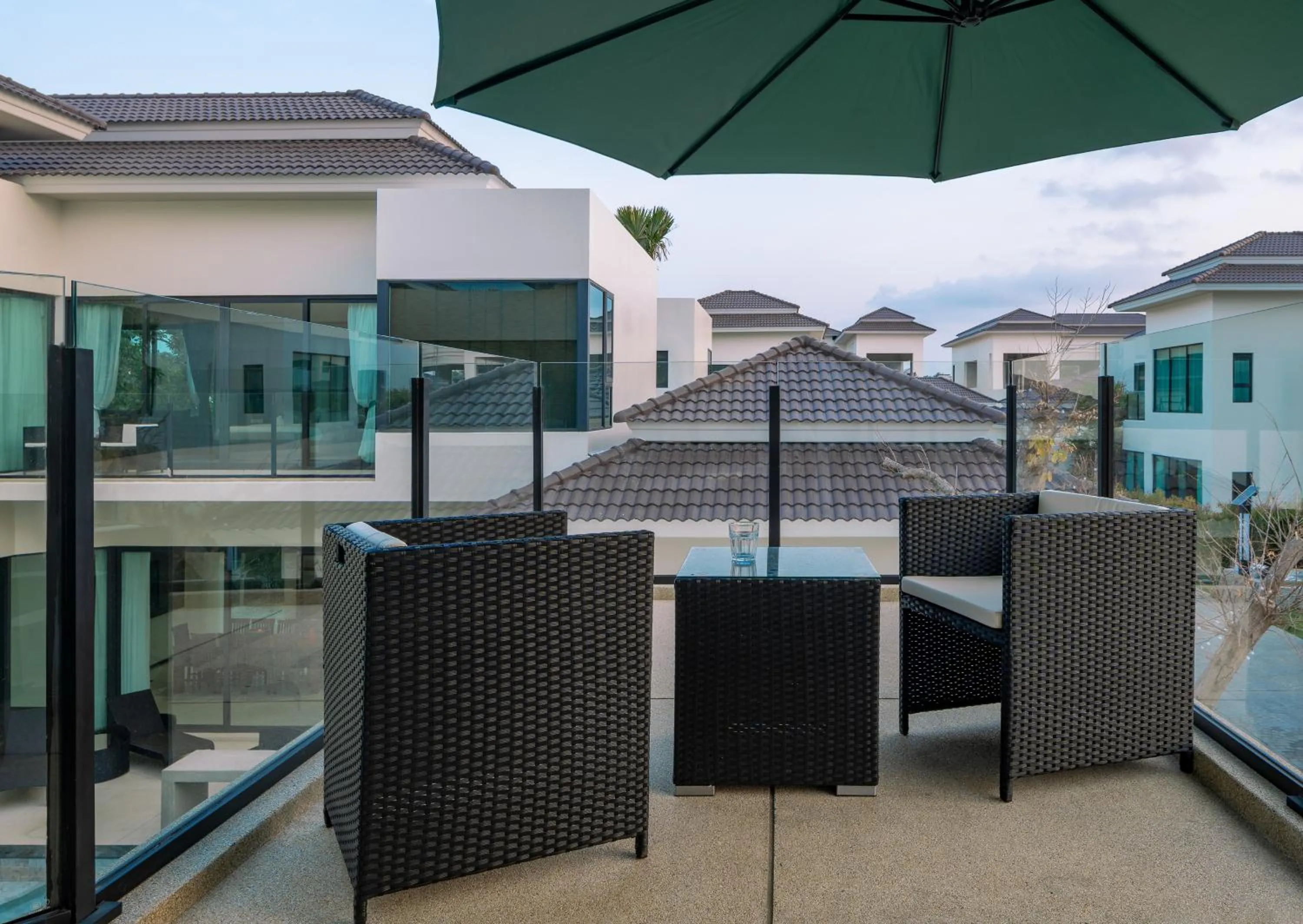 Balcony/Terrace in Sun Diego Resort Pool Villa