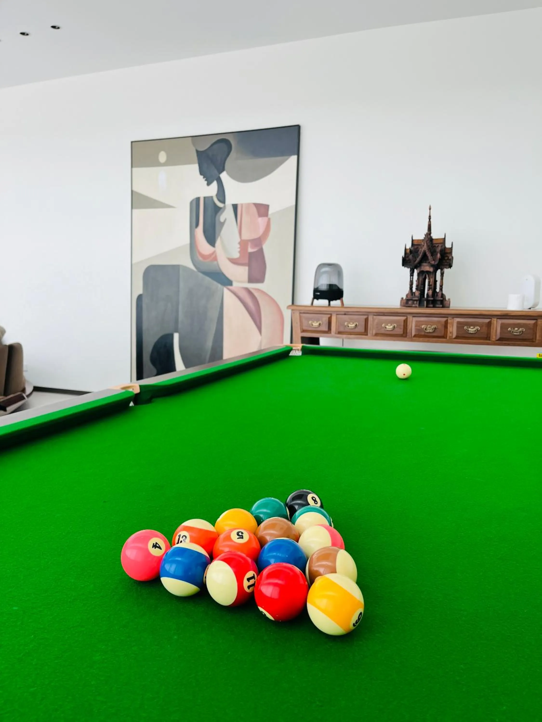 Billiard in Sun Diego Resort Pool Villa