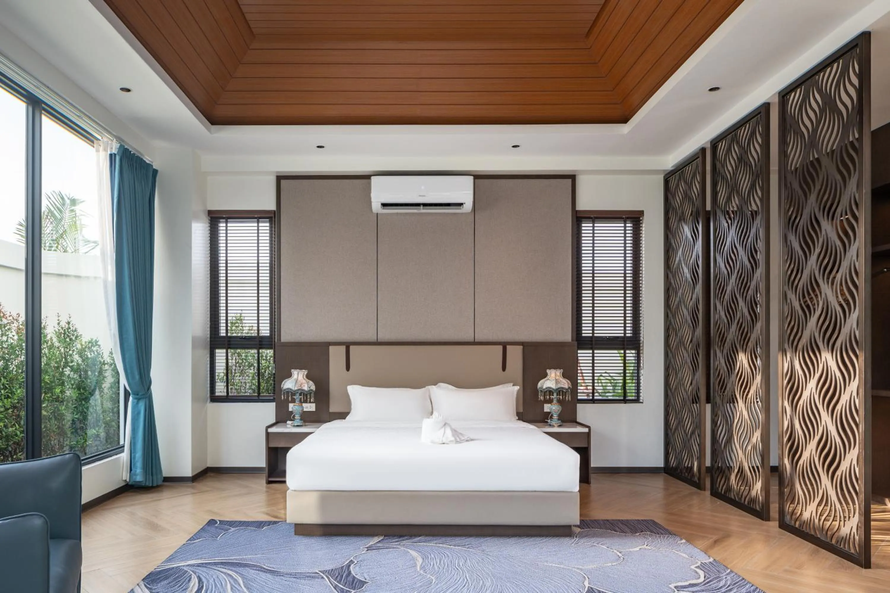Bedroom, Bed in Sun Diego Resort Pool Villa