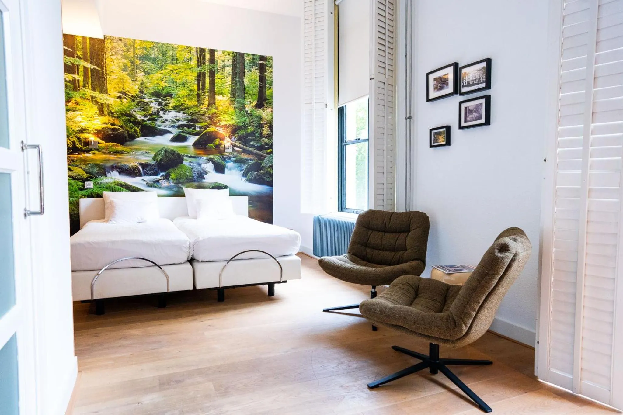 Bedroom in Hotel Villa Ruimzicht