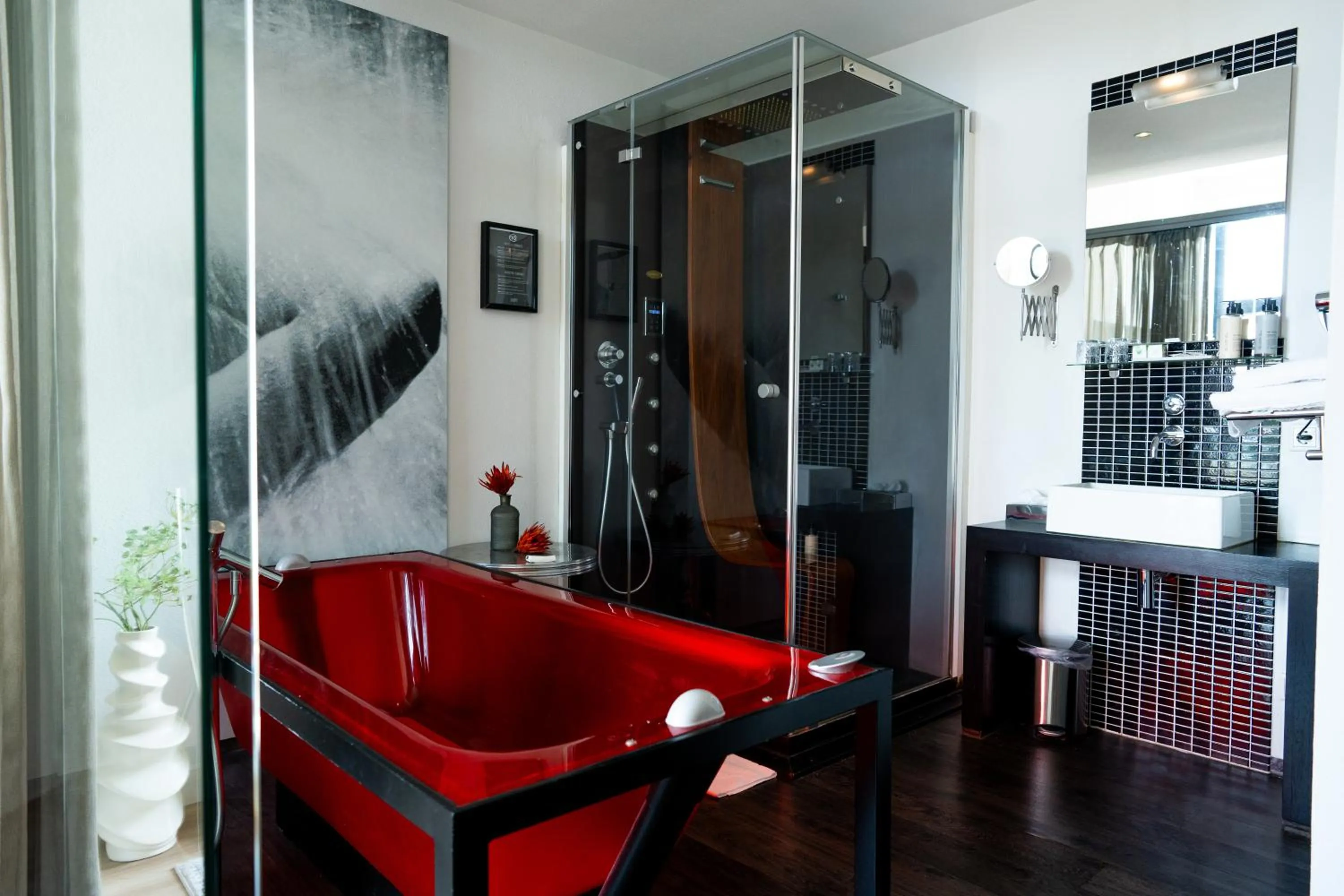 Bathroom in Hotel Villa Ruimzicht