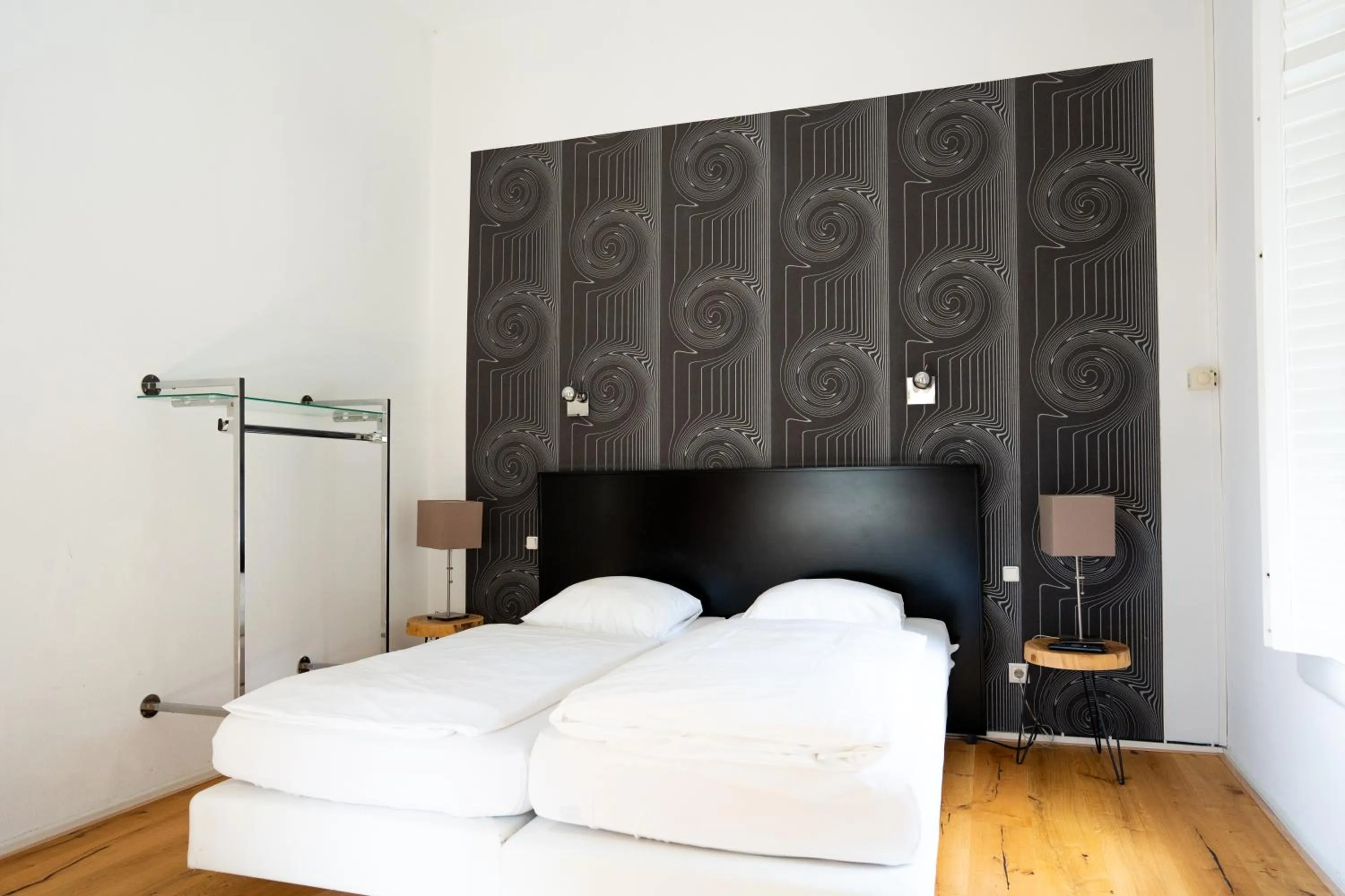 Bedroom, Bed in Hotel Villa Ruimzicht