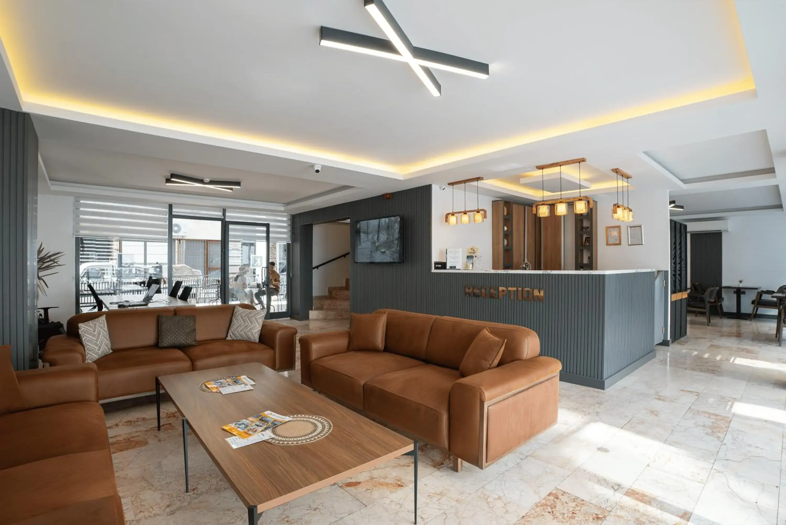 Lobby or reception in Kriti Hotel Antalya Lobby or reception in Kriti Hotel Antalya