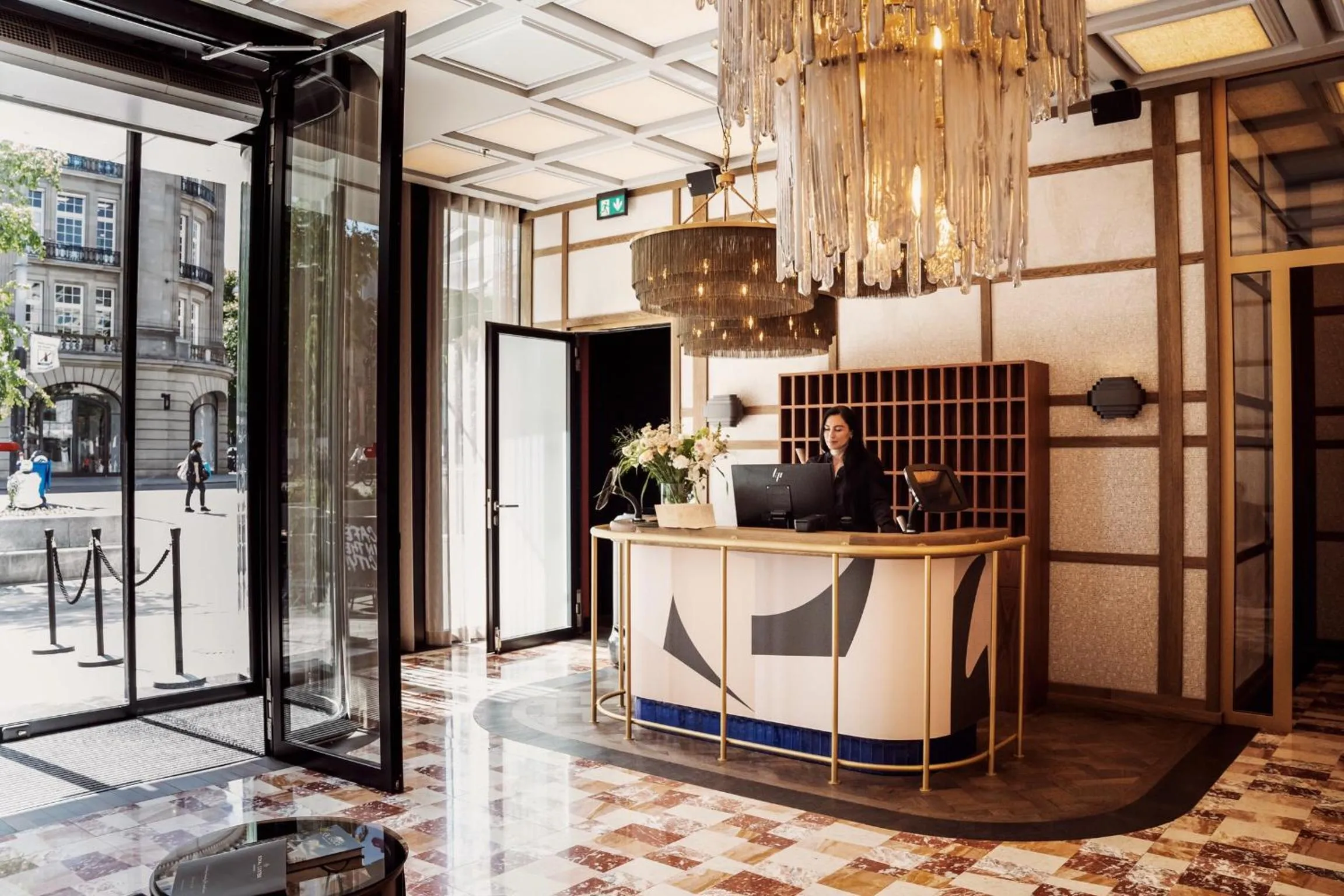 Lobby or reception in The Diamond Amsterdam