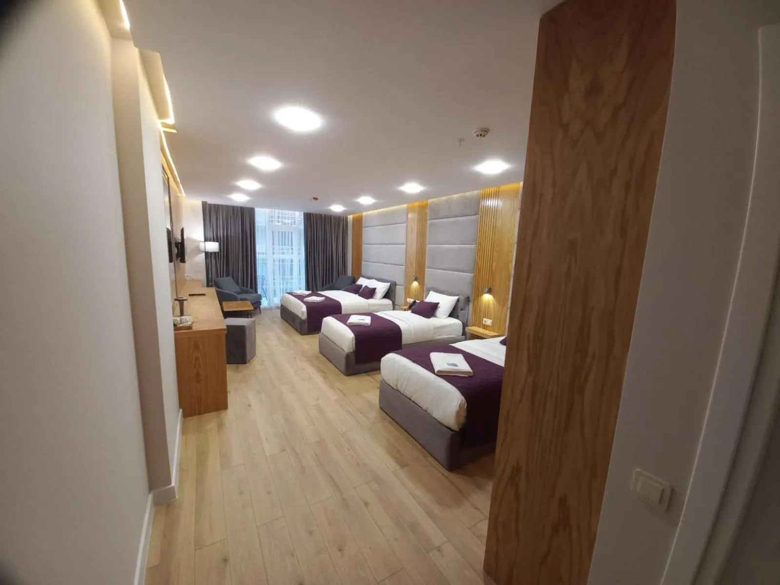 Bed in Hotel Black Sea