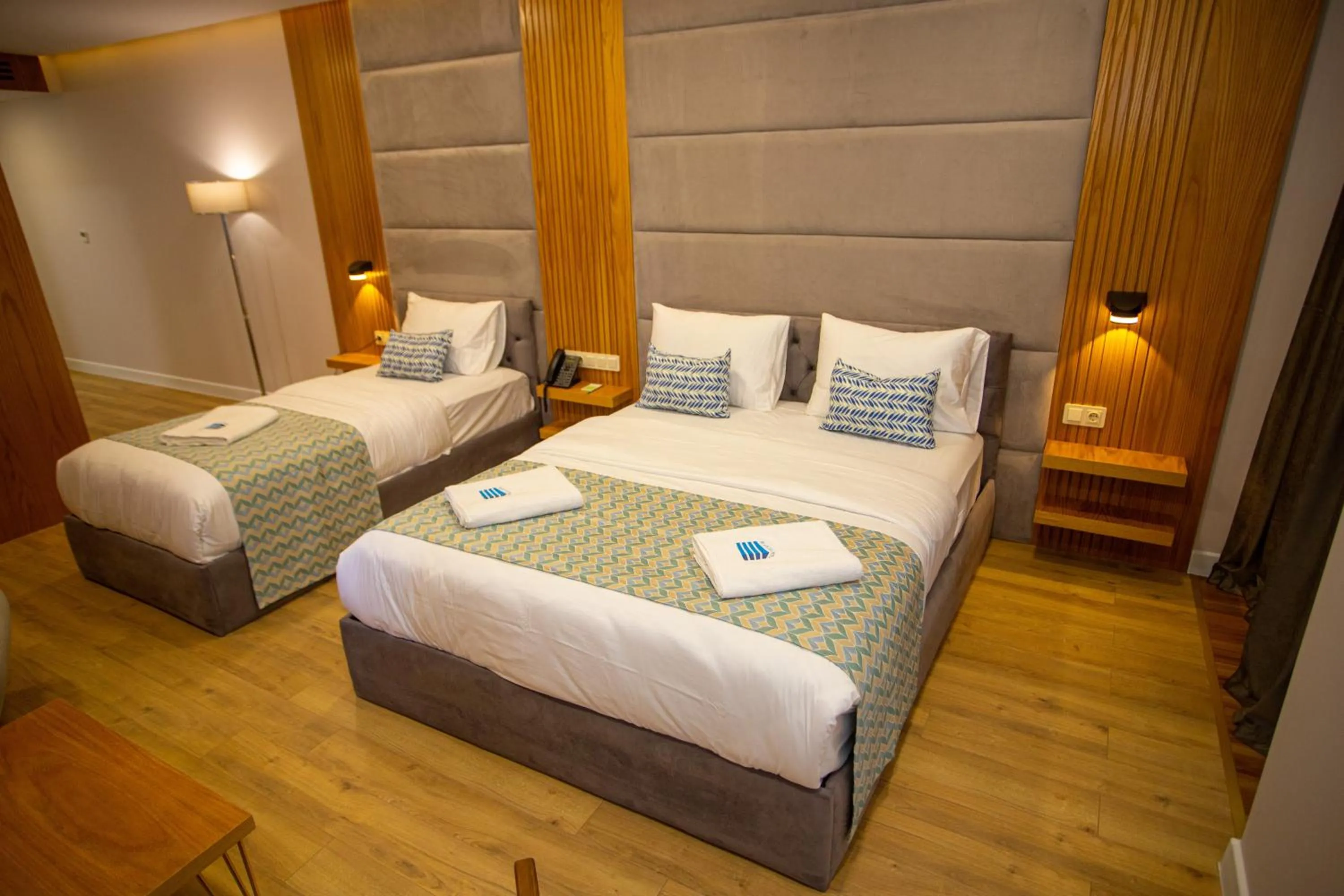 Bed in Hotel Black Sea