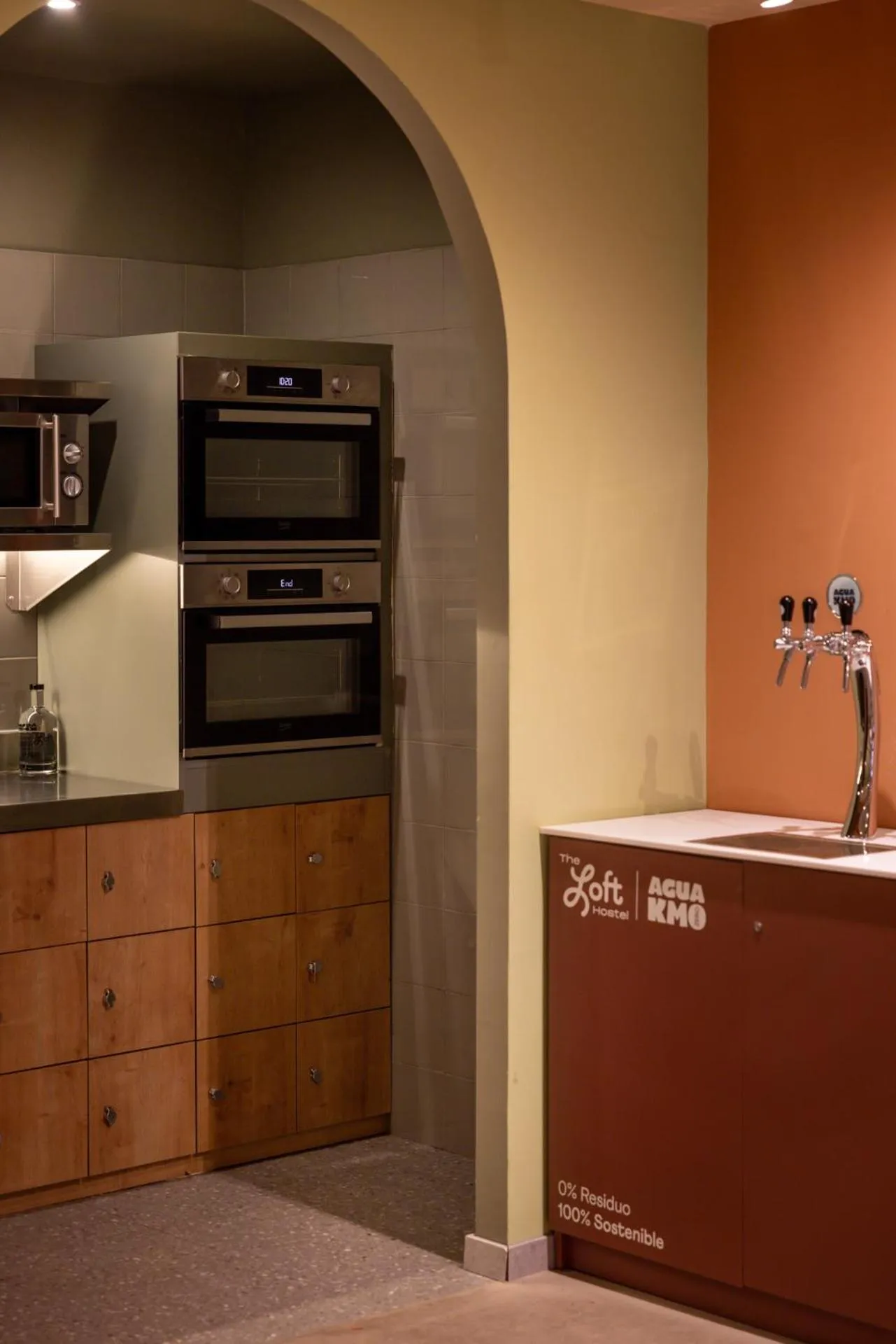 kitchen in The Loft House Madrid