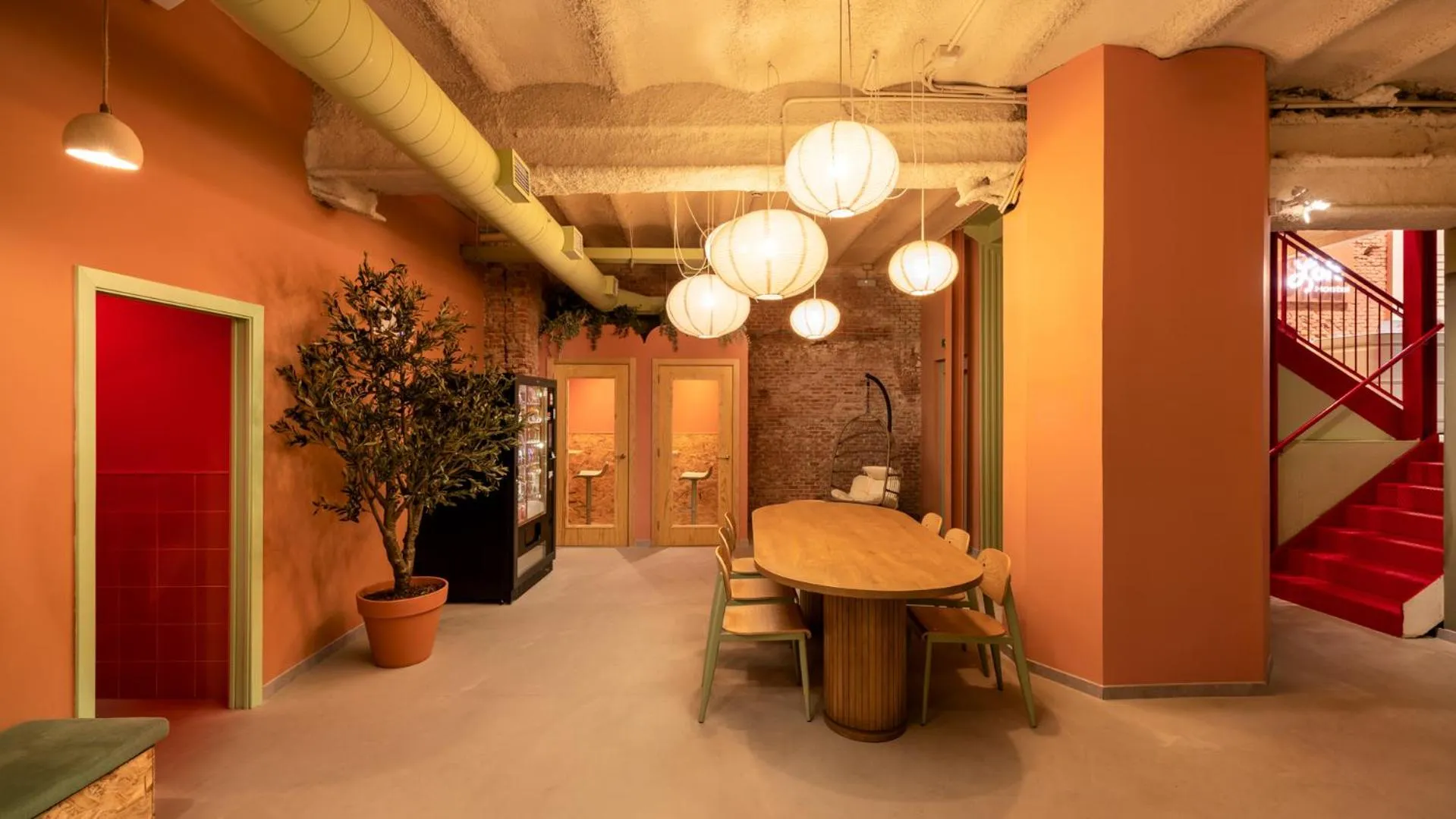 Living room in The Loft House Madrid