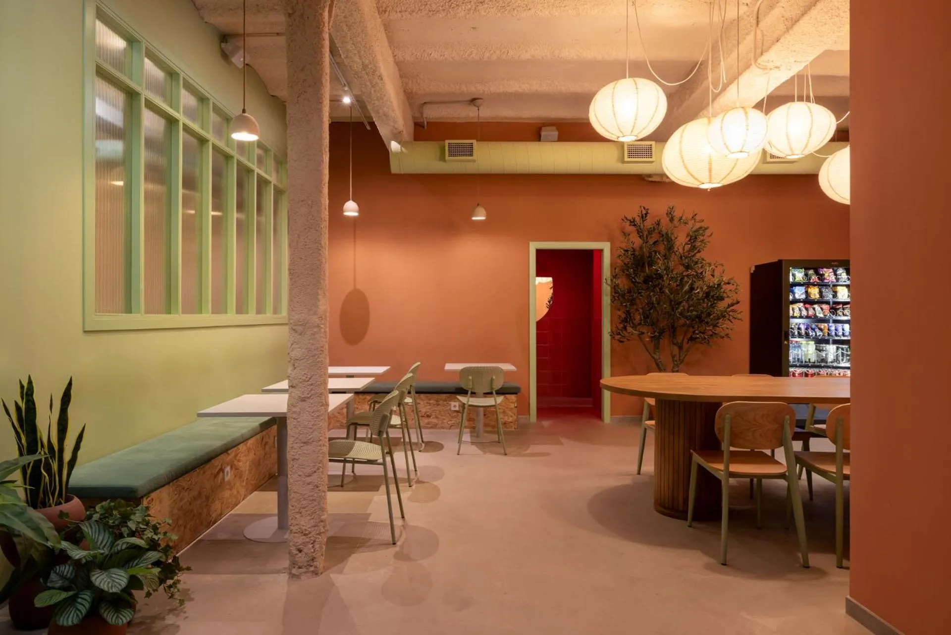 Living room in The Loft House Madrid