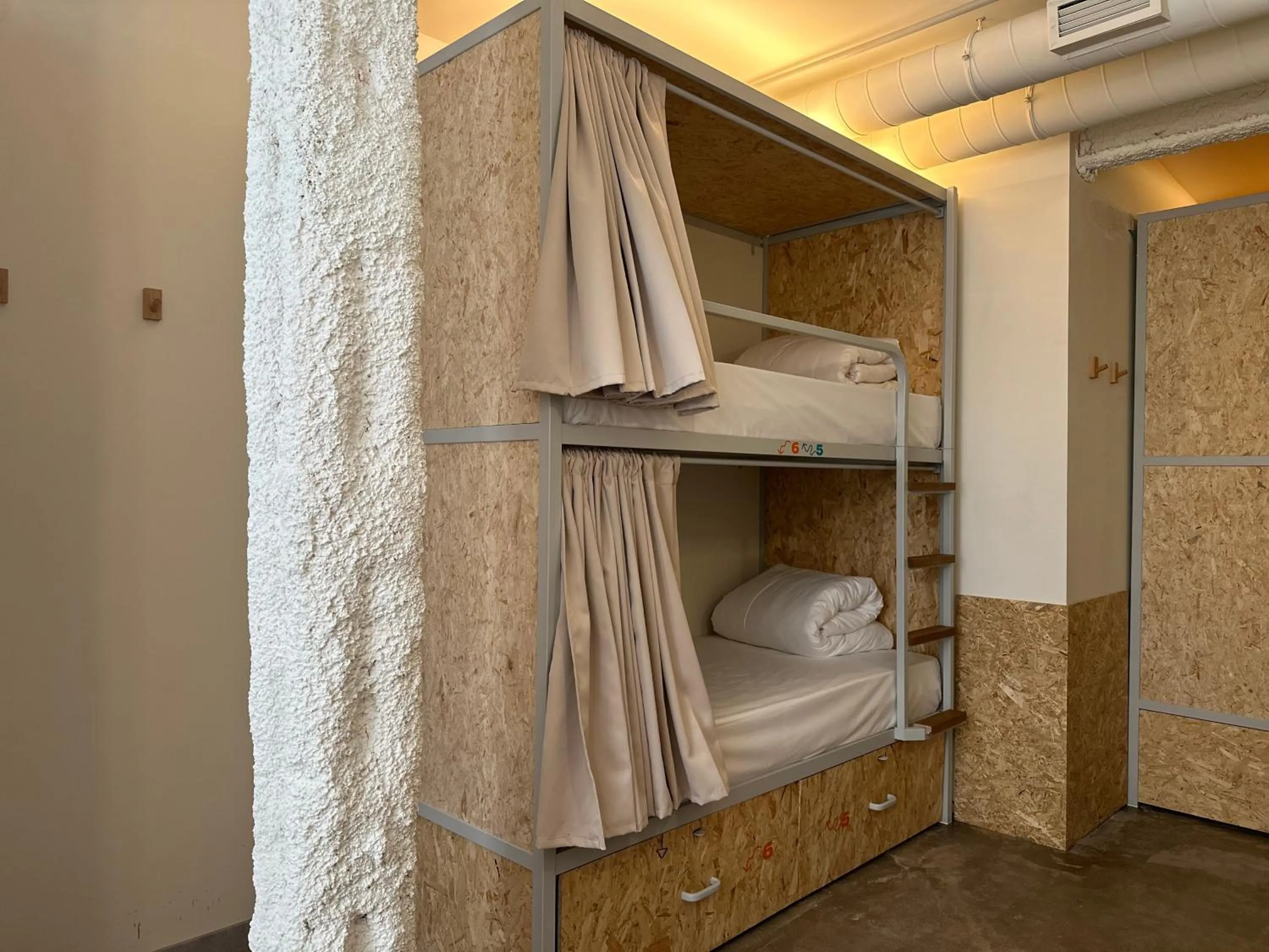 Bed in The Loft House Madrid