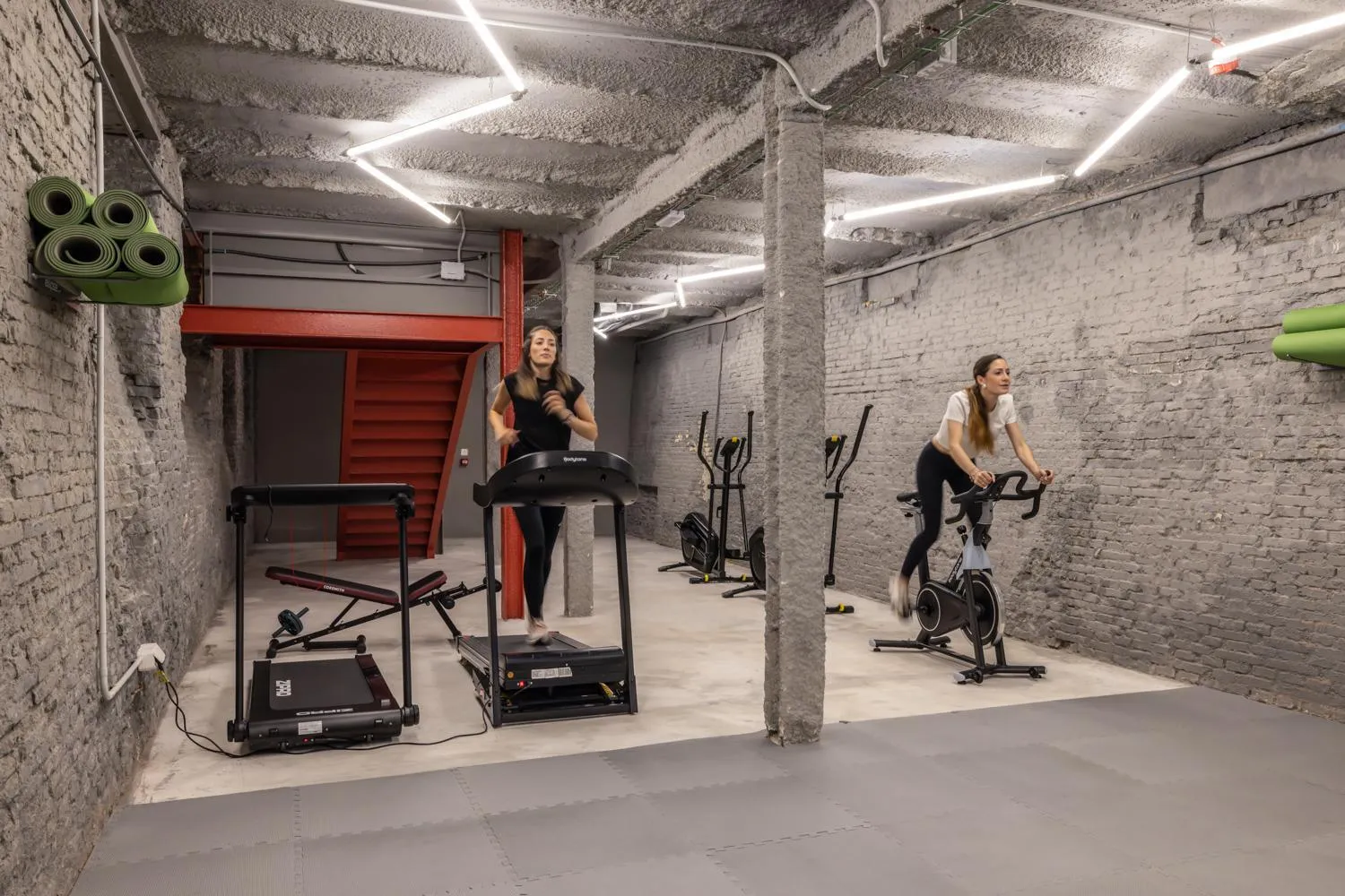 Fitness centre/facilities in The Loft House Madrid