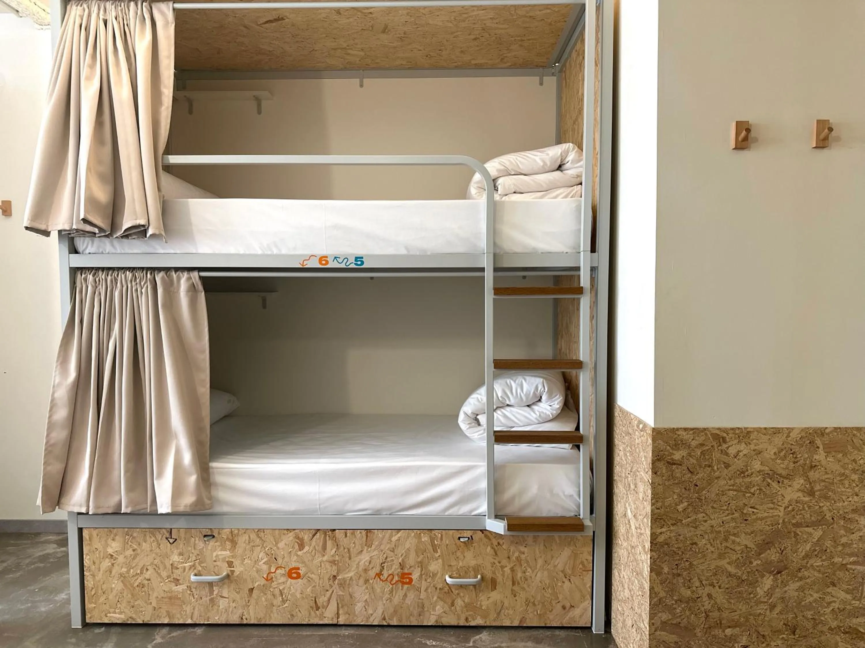 Bed in The Loft House Madrid