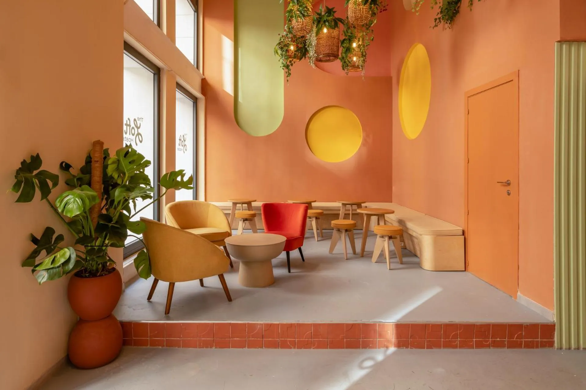 Lobby or reception in The Loft House Madrid