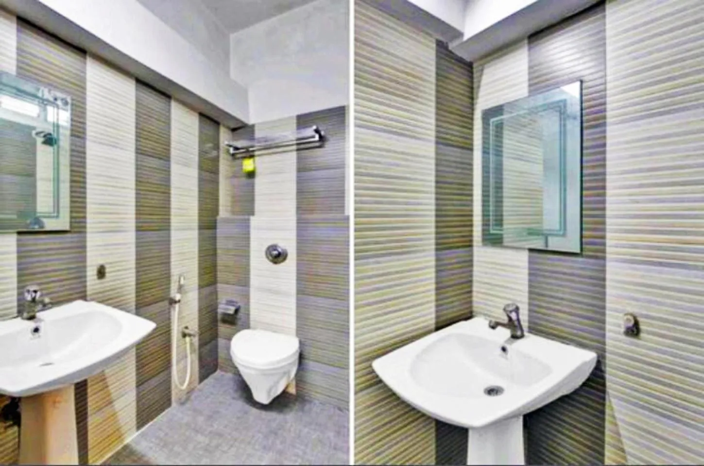 Bathroom in MS Comforts Mahadevapura